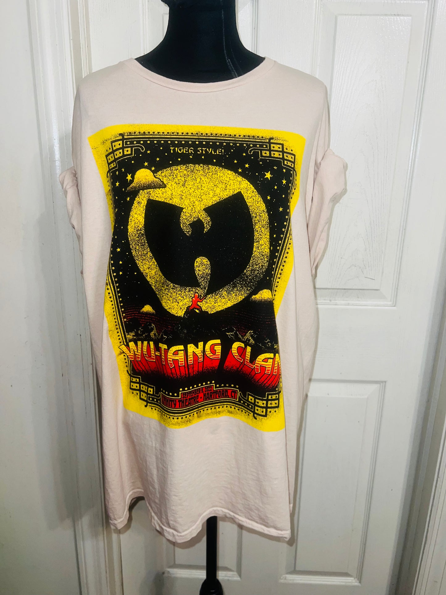 The Wu-Tang Clan Oversized Distressed Tee
