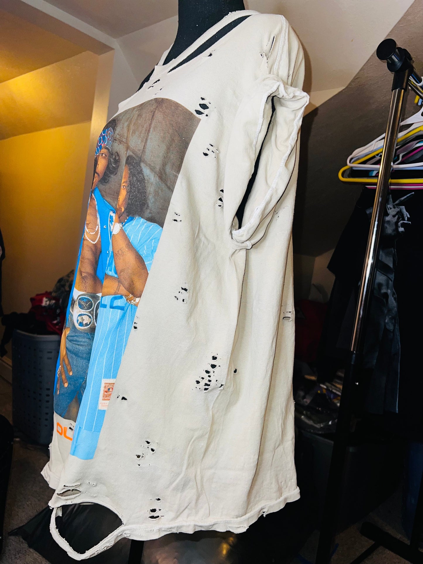 Outkast Oversized Distressed Tee