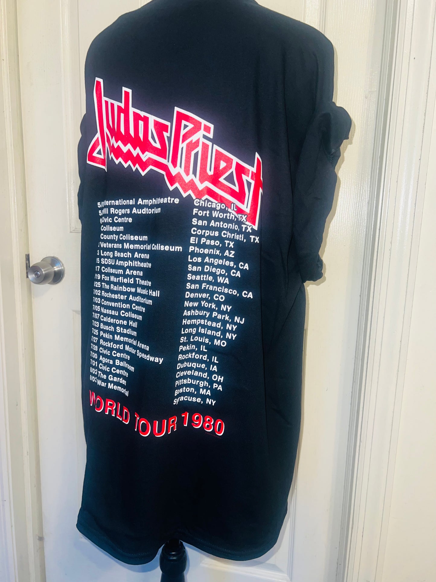 Judas Priest Double Sided Oversized Tee