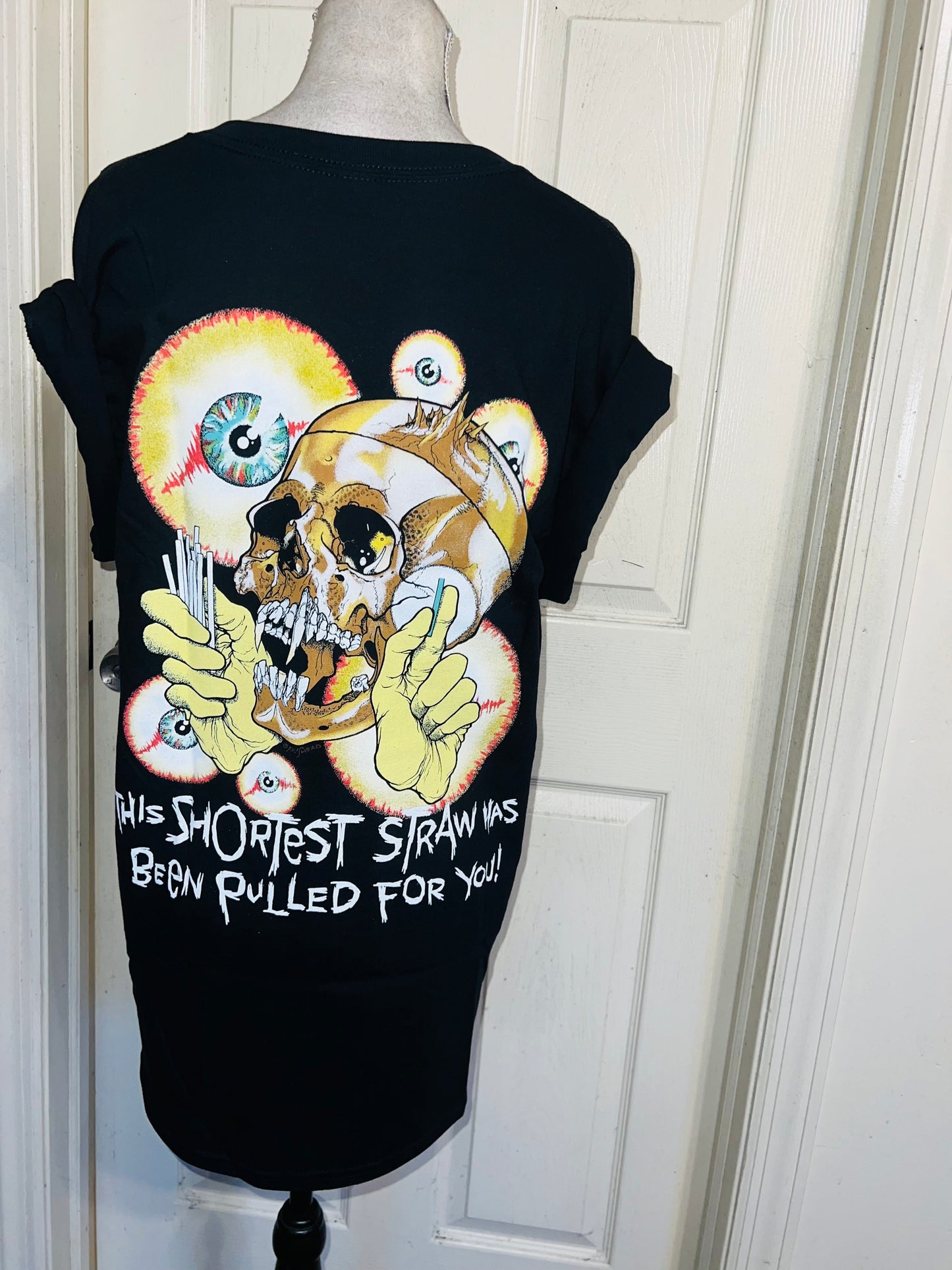 Metallica Double Sided Oversized Distressed Tee
