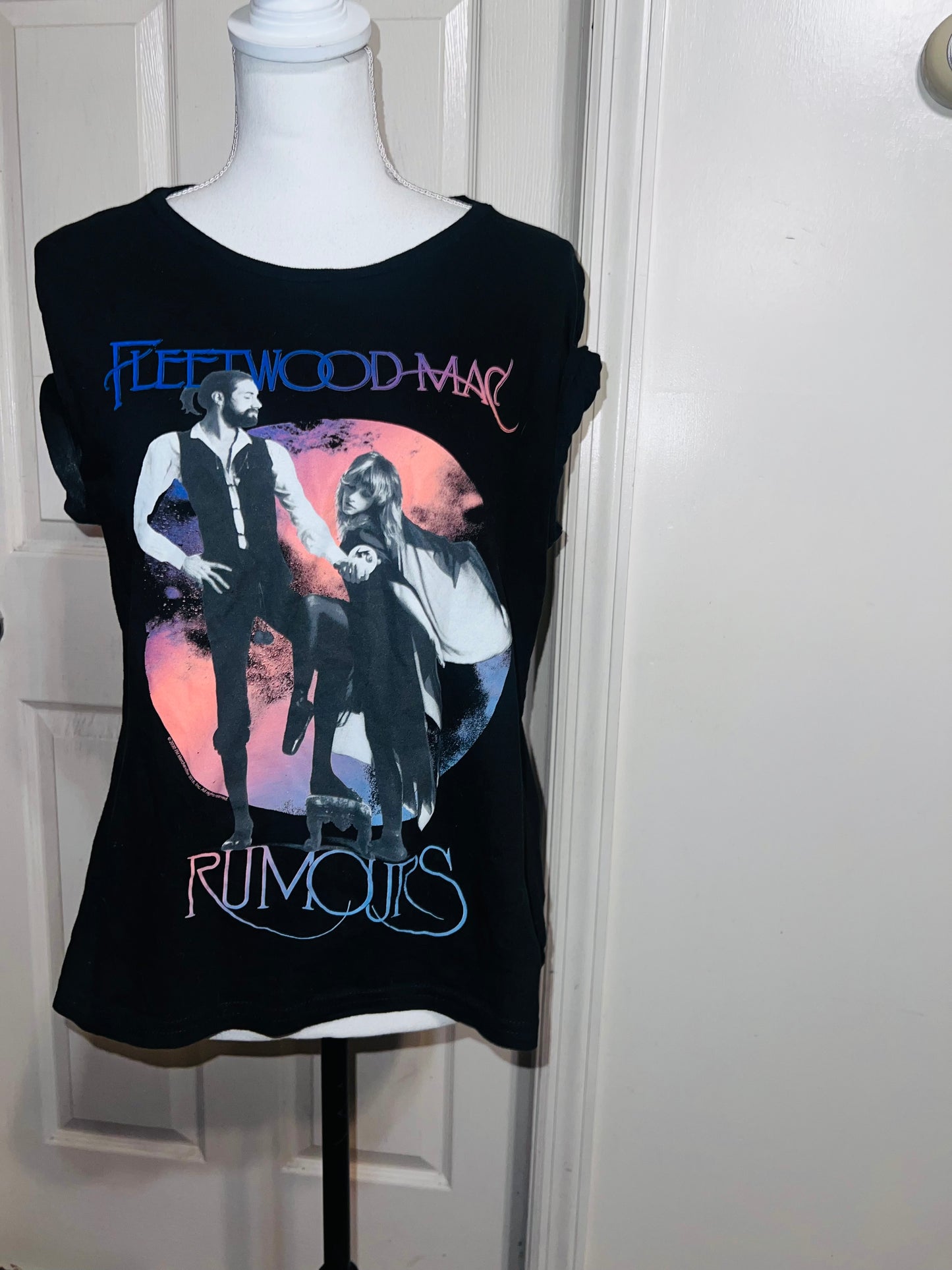 Fleetwood Mac Oversized Distressed Tee