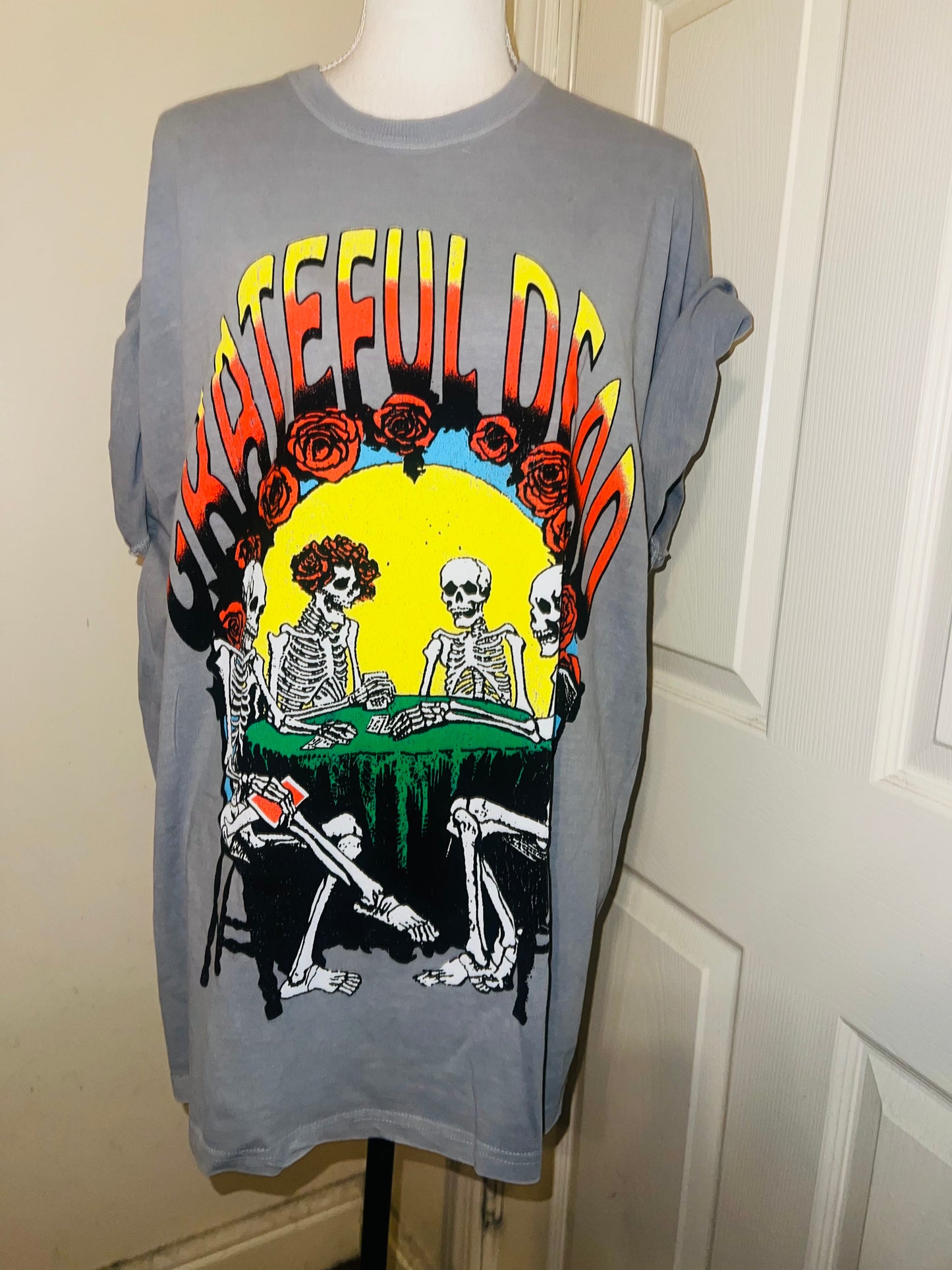 Grateful Dead Oversized Distressed Tee