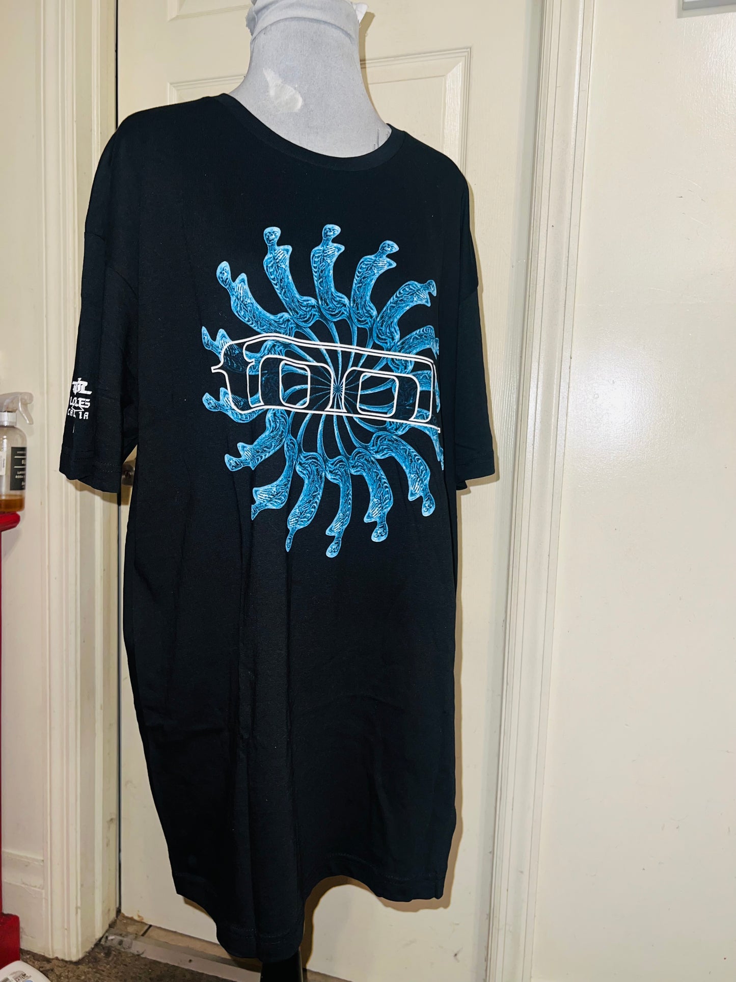 Tool Oversized Distressed Tee
