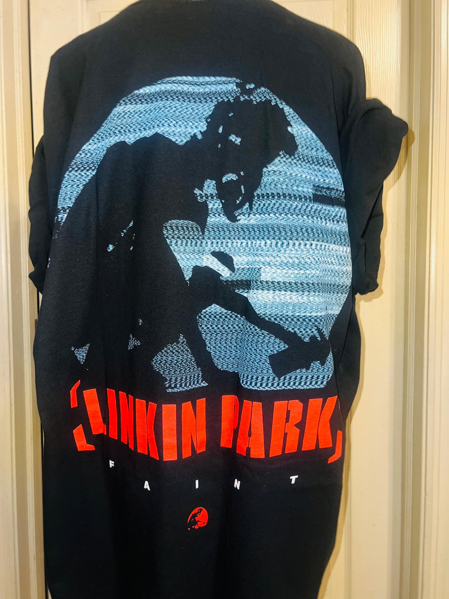 Linkin Park Double Sided Oversized Distressed Tee