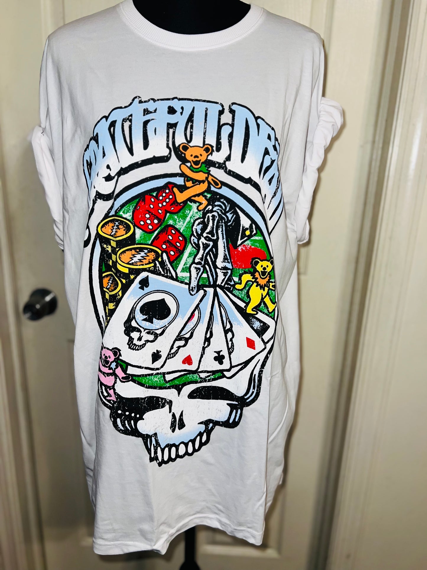 Grateful Dead Oversized Distressed Tee