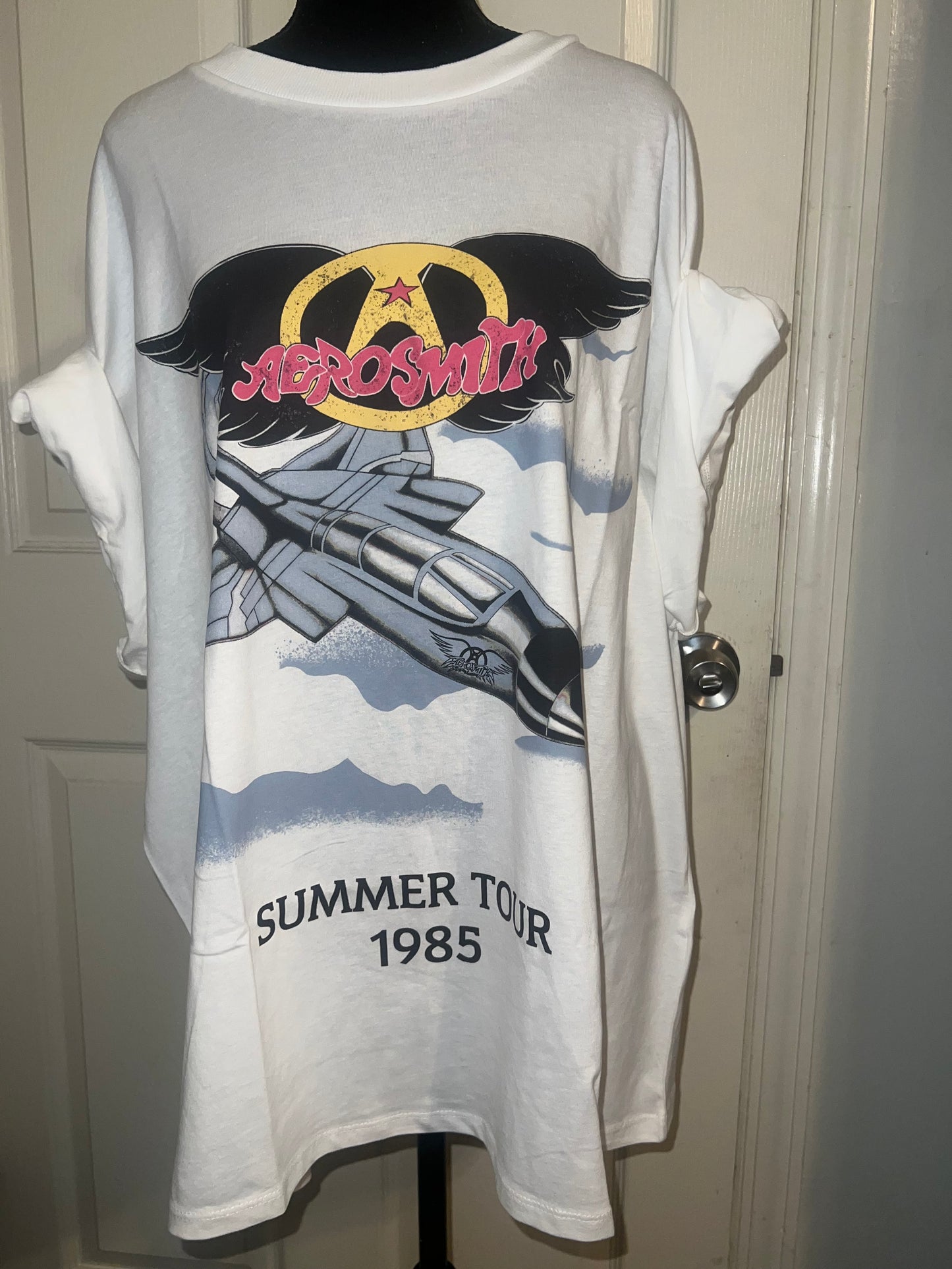 Aerosmith Double Sided Oversized Tee