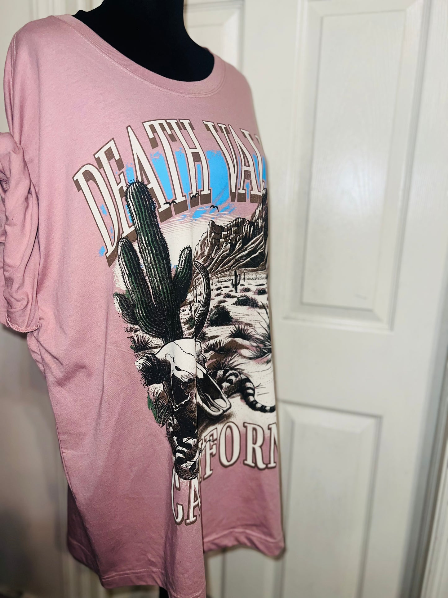 Death Valley California Oversized Distressed Tee