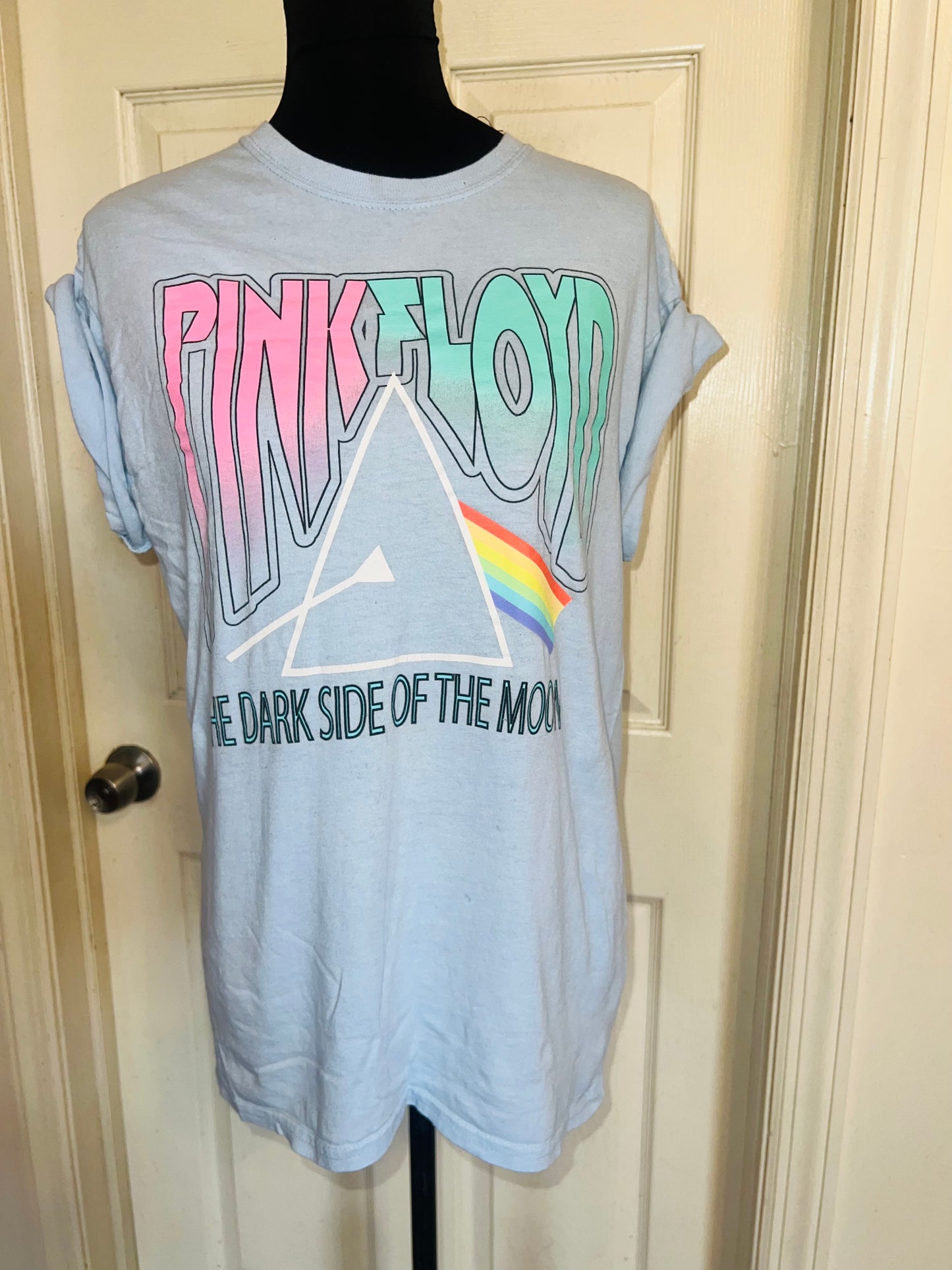 Pink Floyd Oversized Distressed Tee