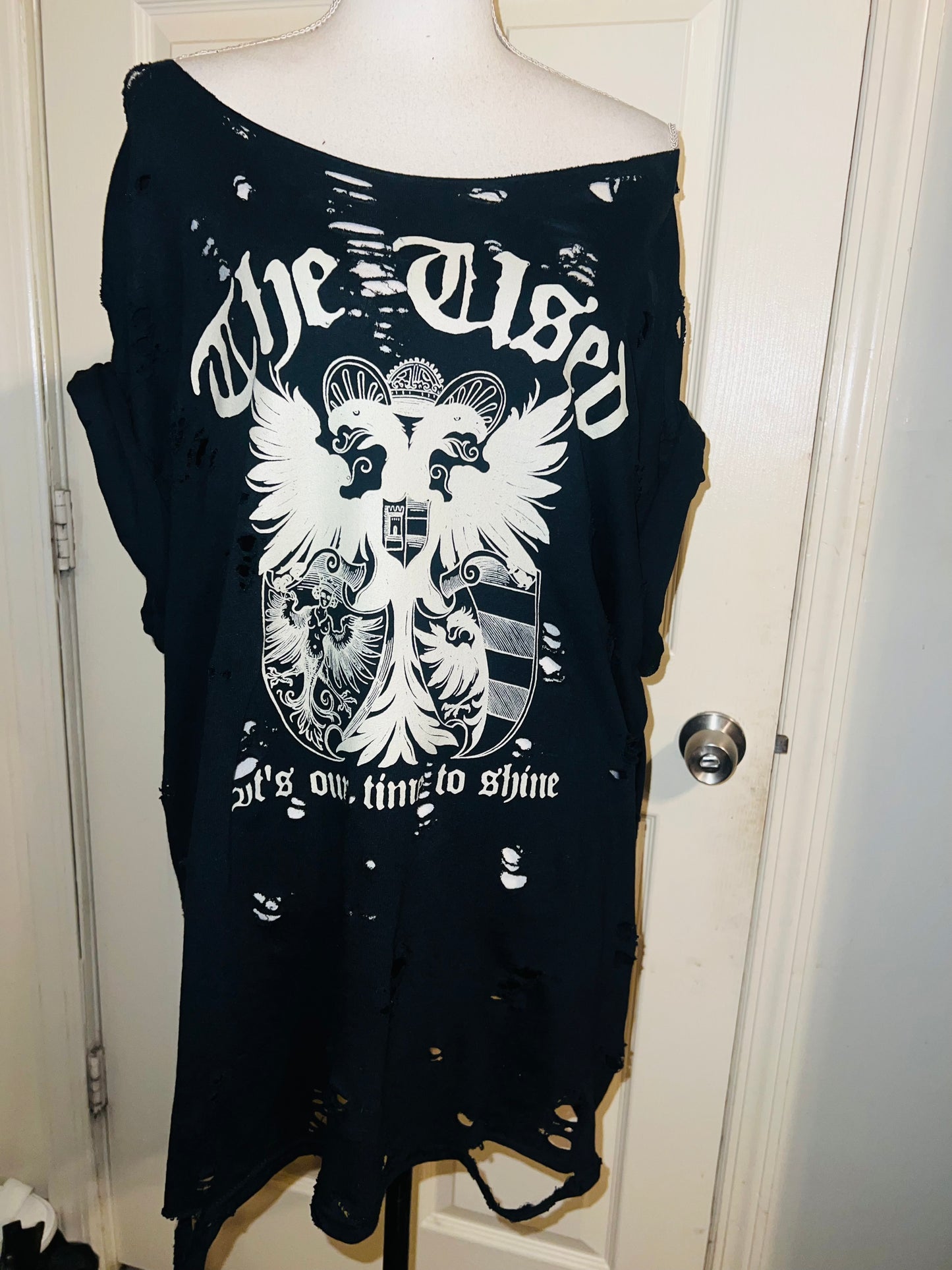 The Used Oversized Distressed Tee