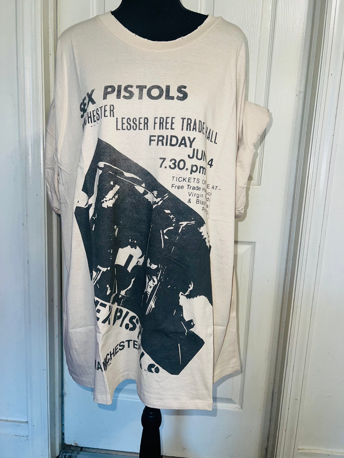 The Sex Pistols Oversized Distressed Tee