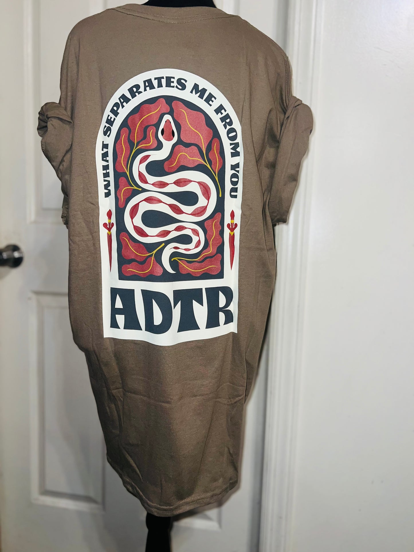 A Day to Remember Double Sided Oversized Tee