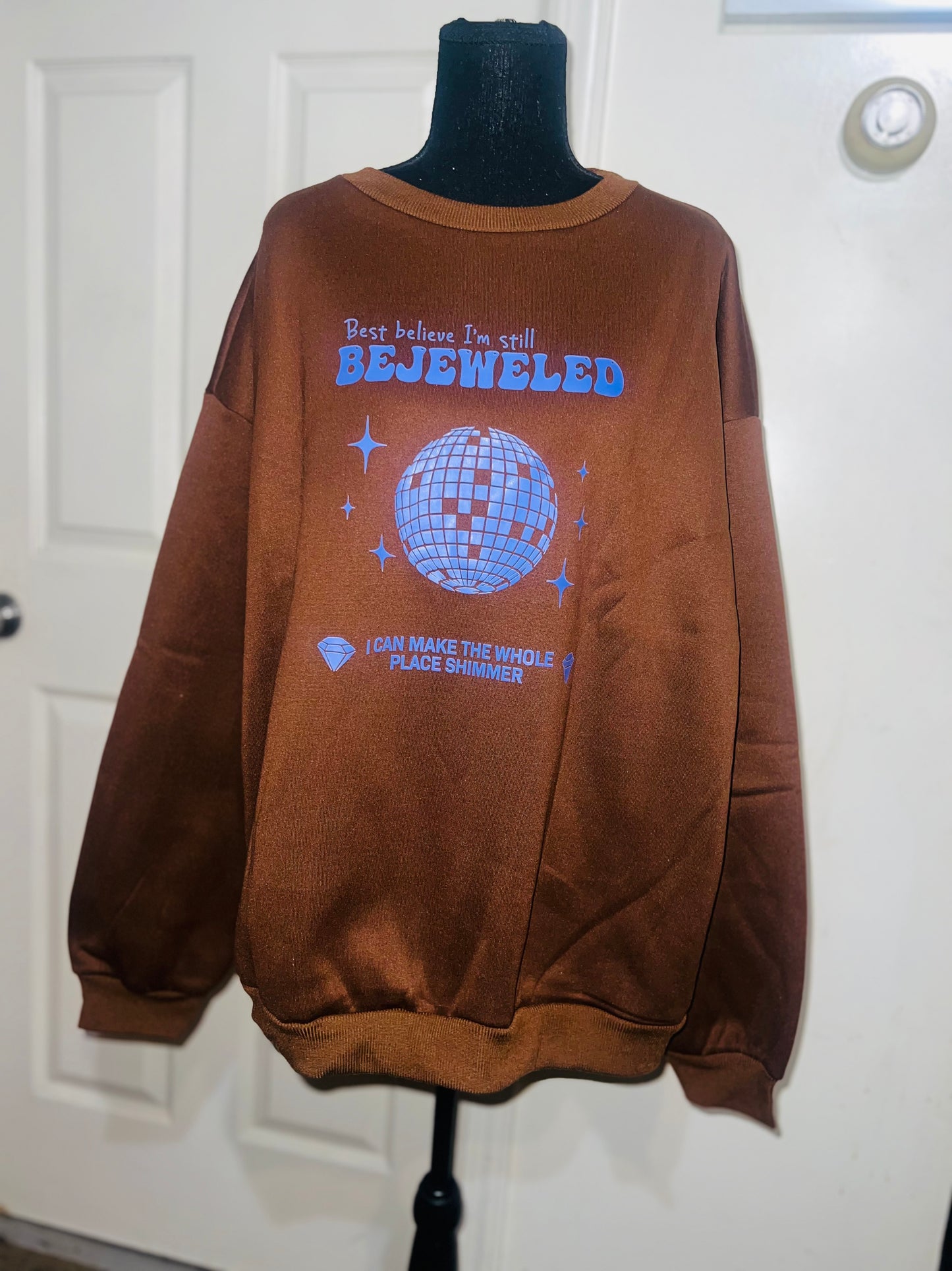 Taylor Swift Bejeweled Oversized Sweatshirt