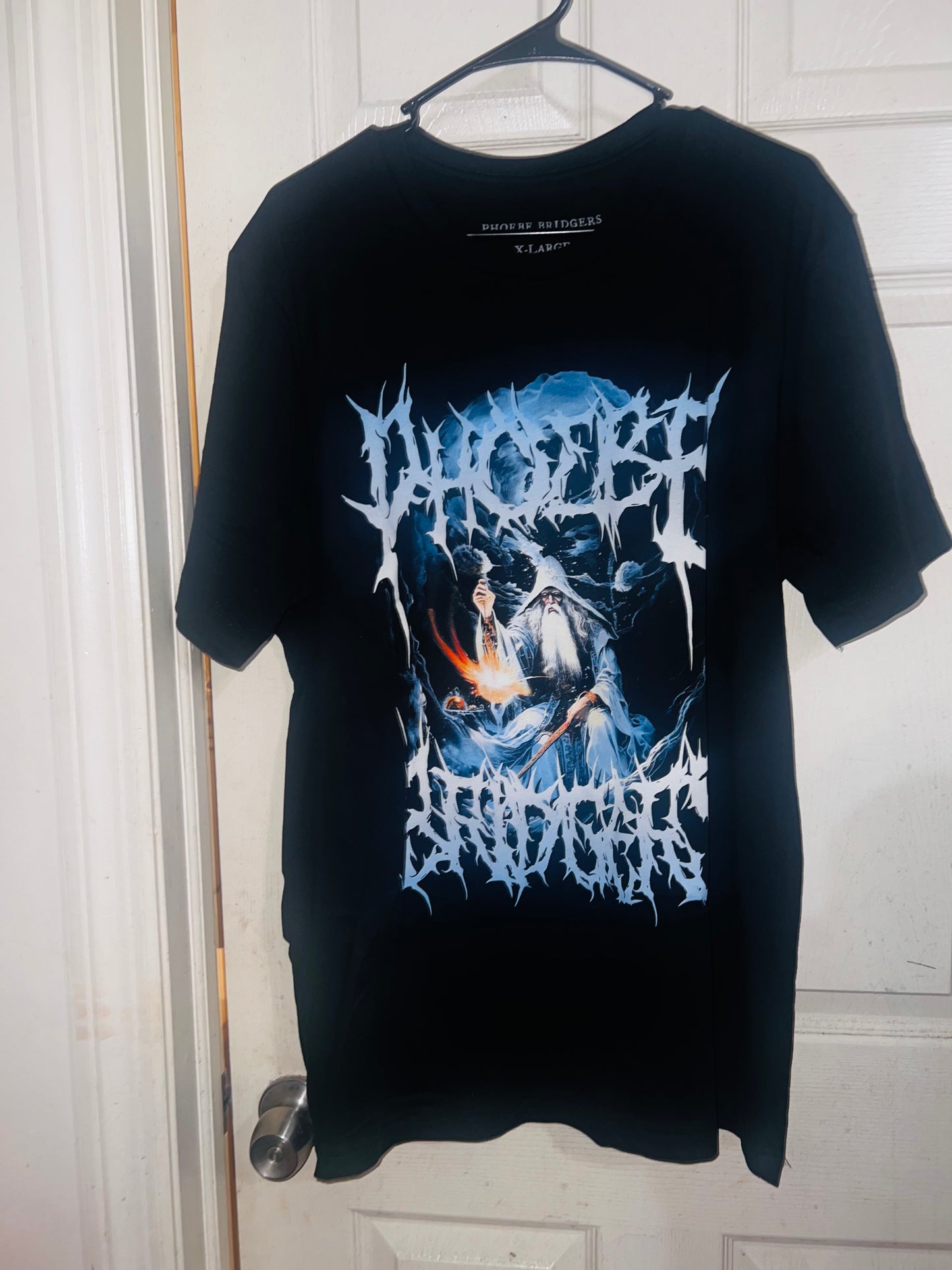 Phoebe Bridgers Oversized Distressed Tee