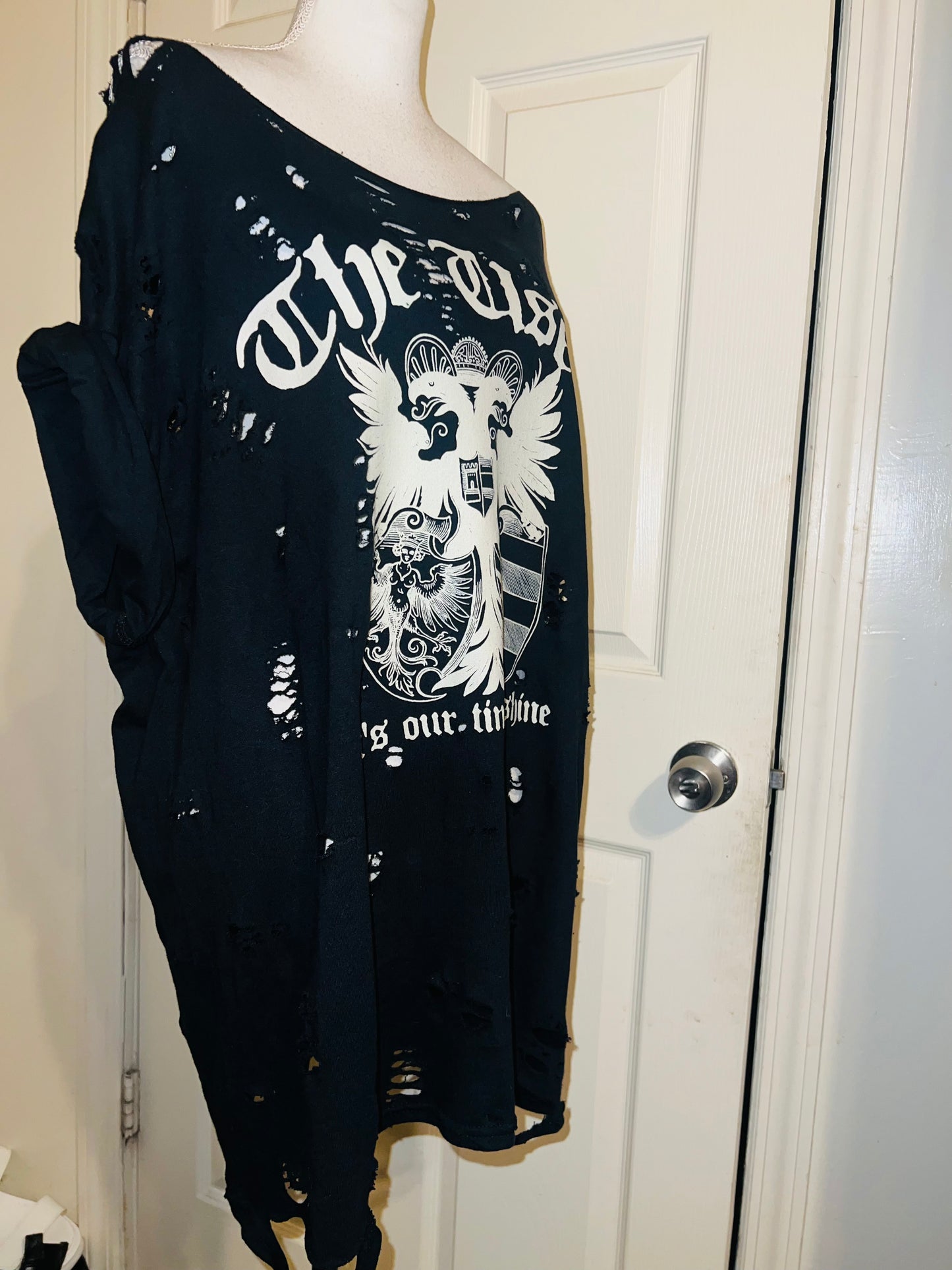 The Used Oversized Distressed Tee