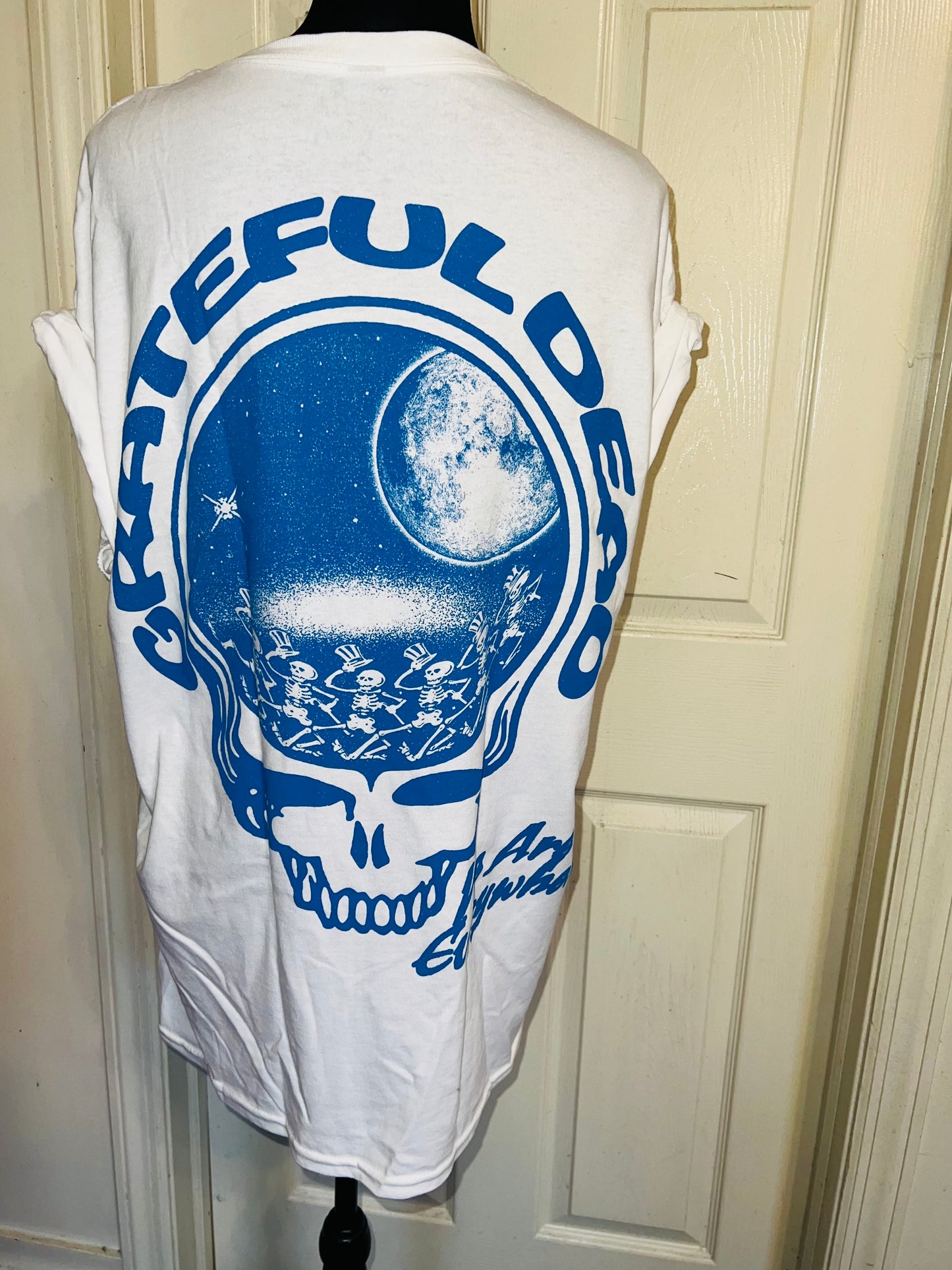 Grateful Dead Double Sided Oversized Distressed Tee