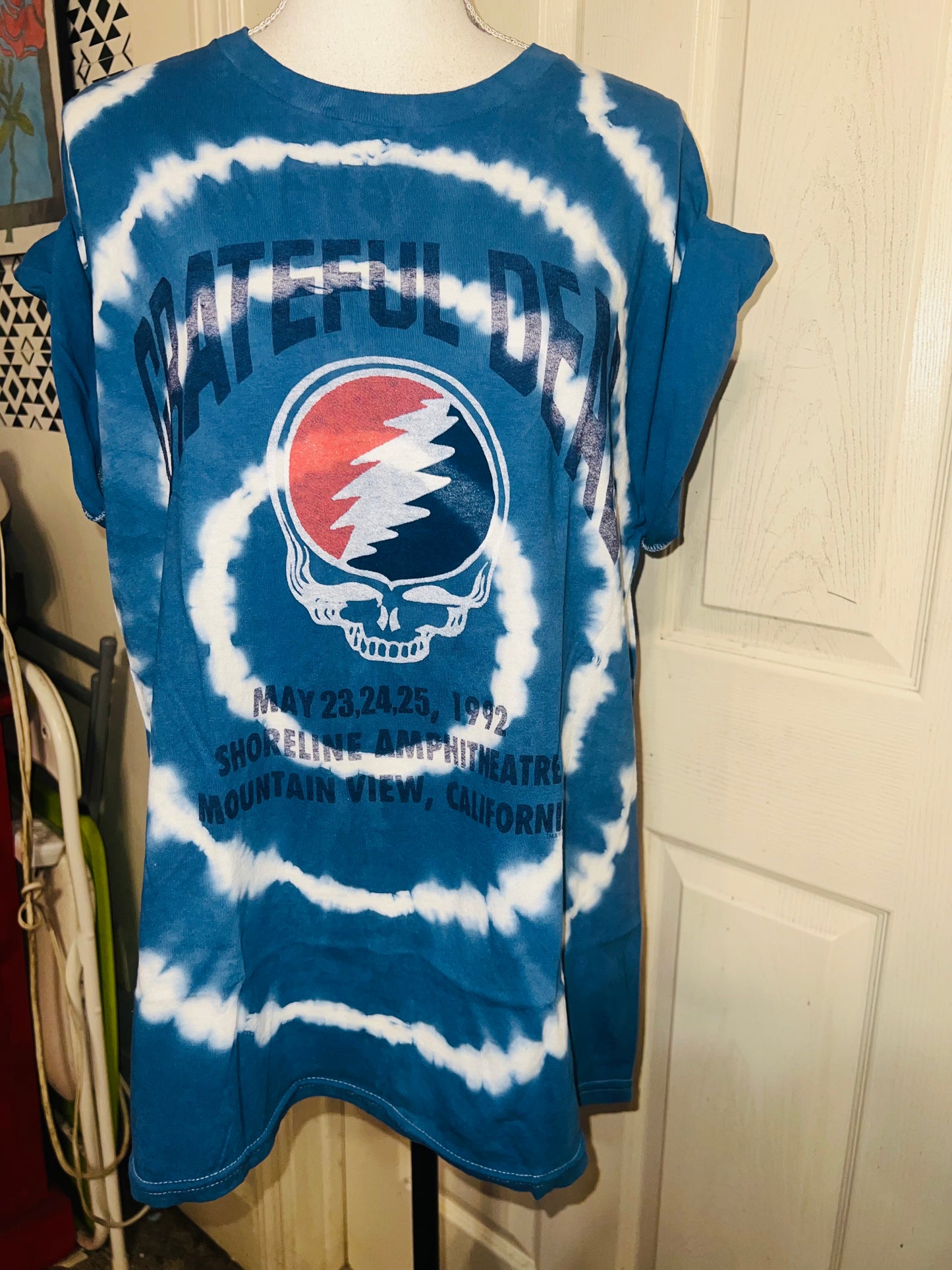 Grateful Dead Oversized Distressed Tee
