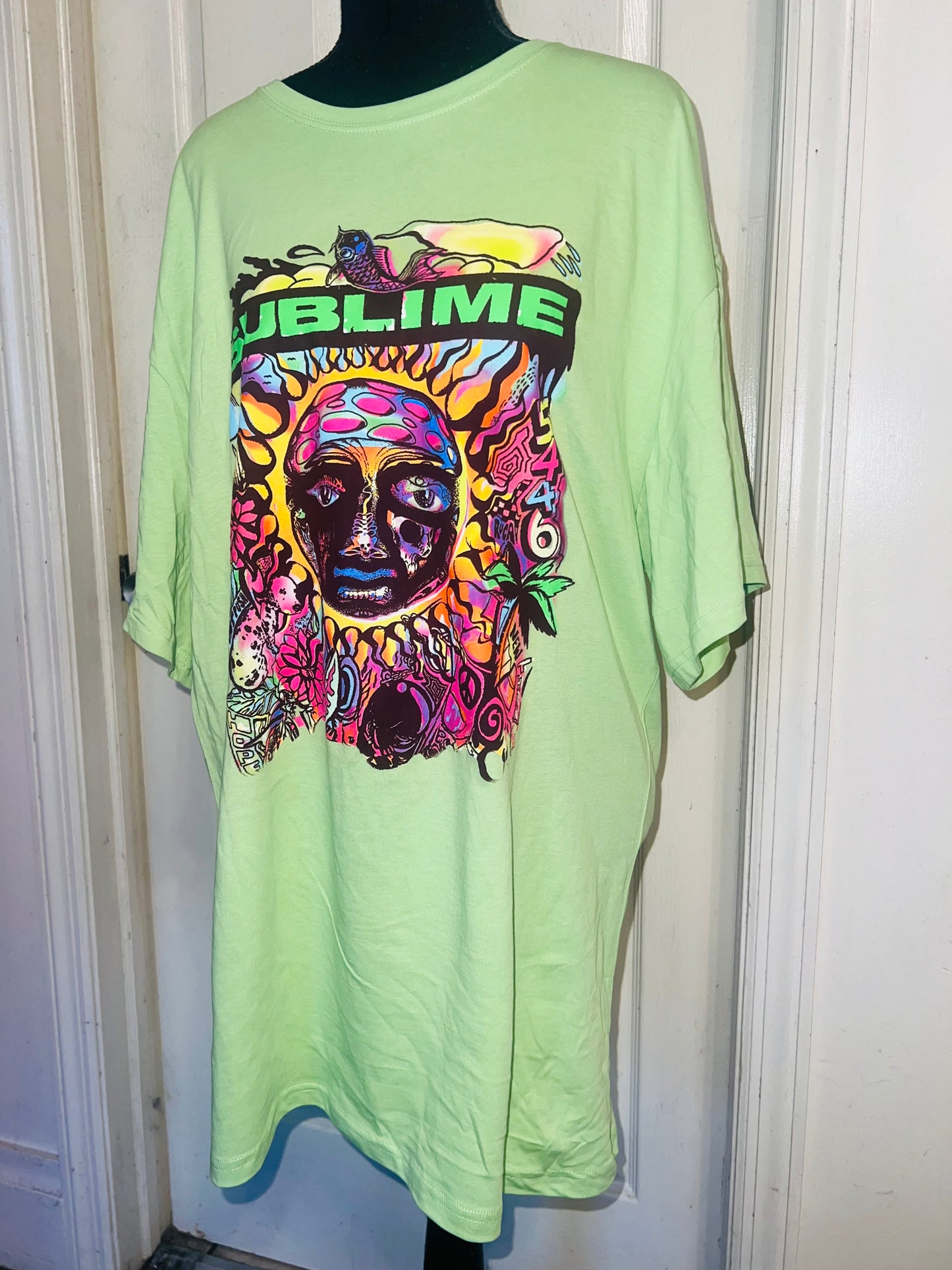 Sublime Oversized Distressed Tee