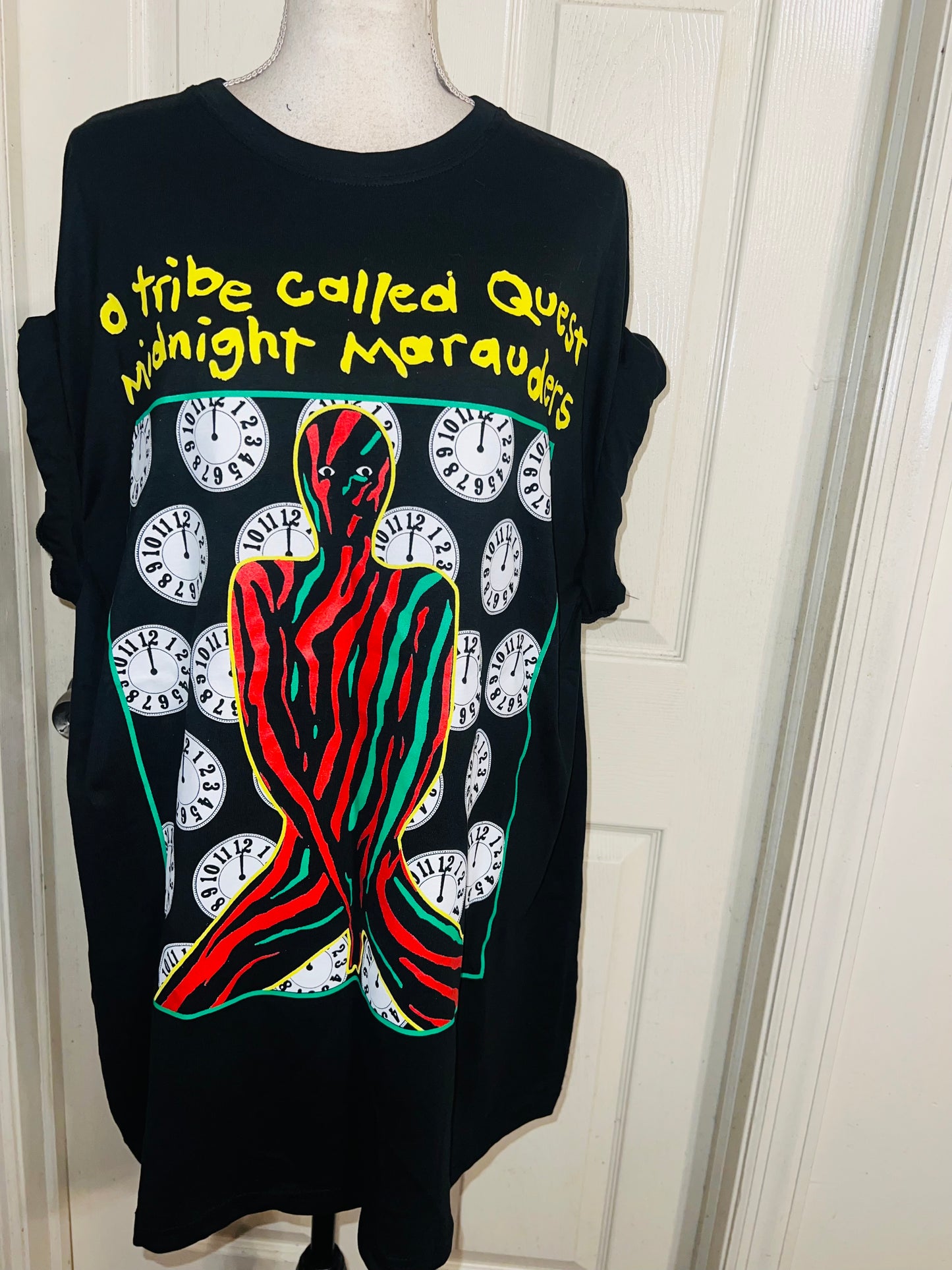 A Tribe Called Quest Oversized Distressed Tee