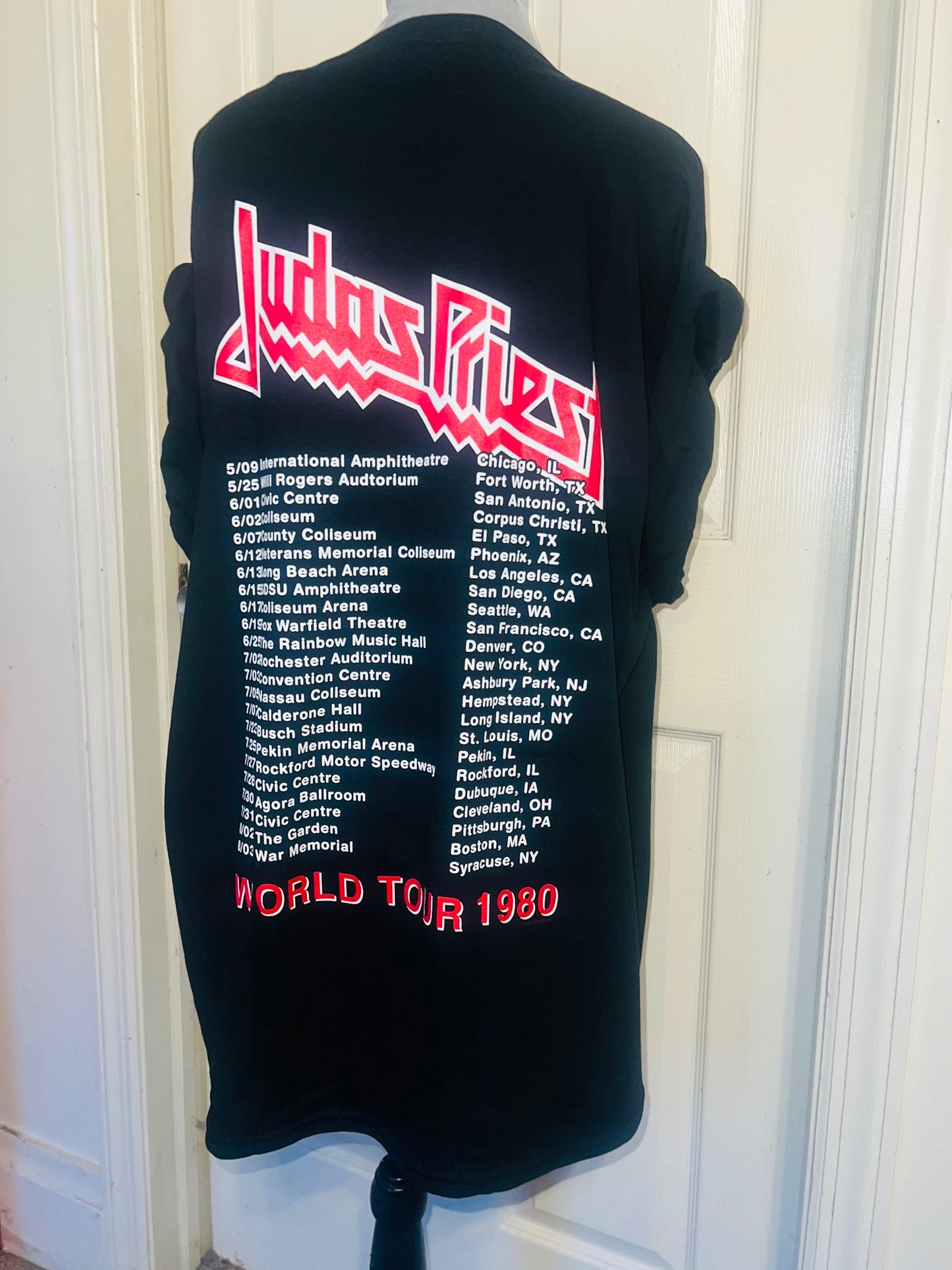 Judas Priest Double Sided Oversized Tee