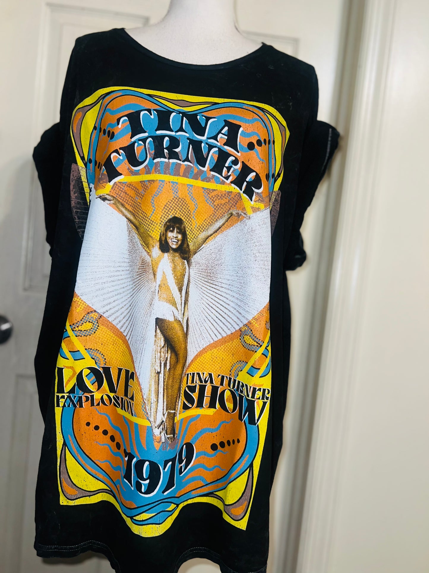 Tina Turner Oversized Distressed Tee
