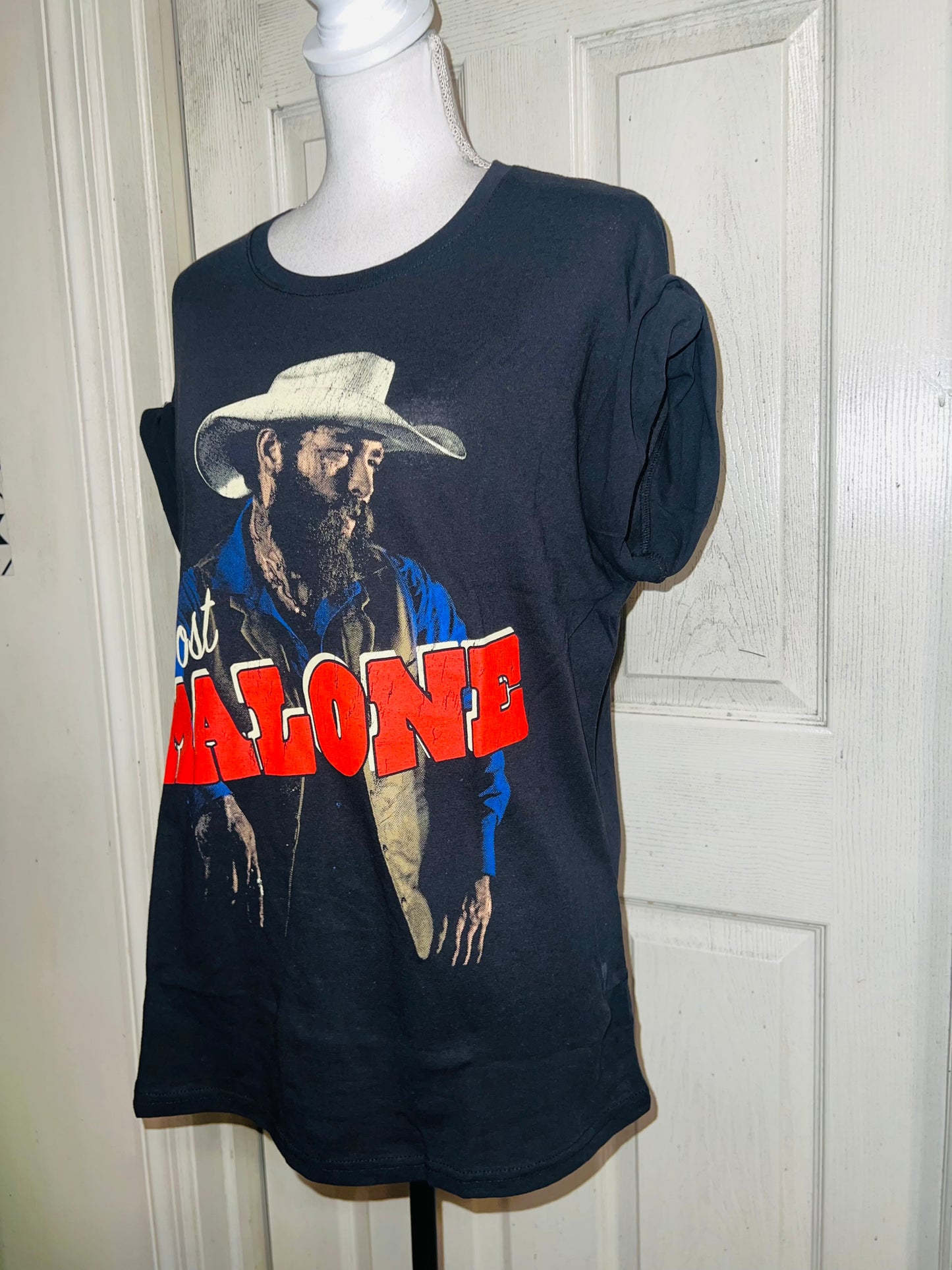Post Malone Oversized Distressed Tee
