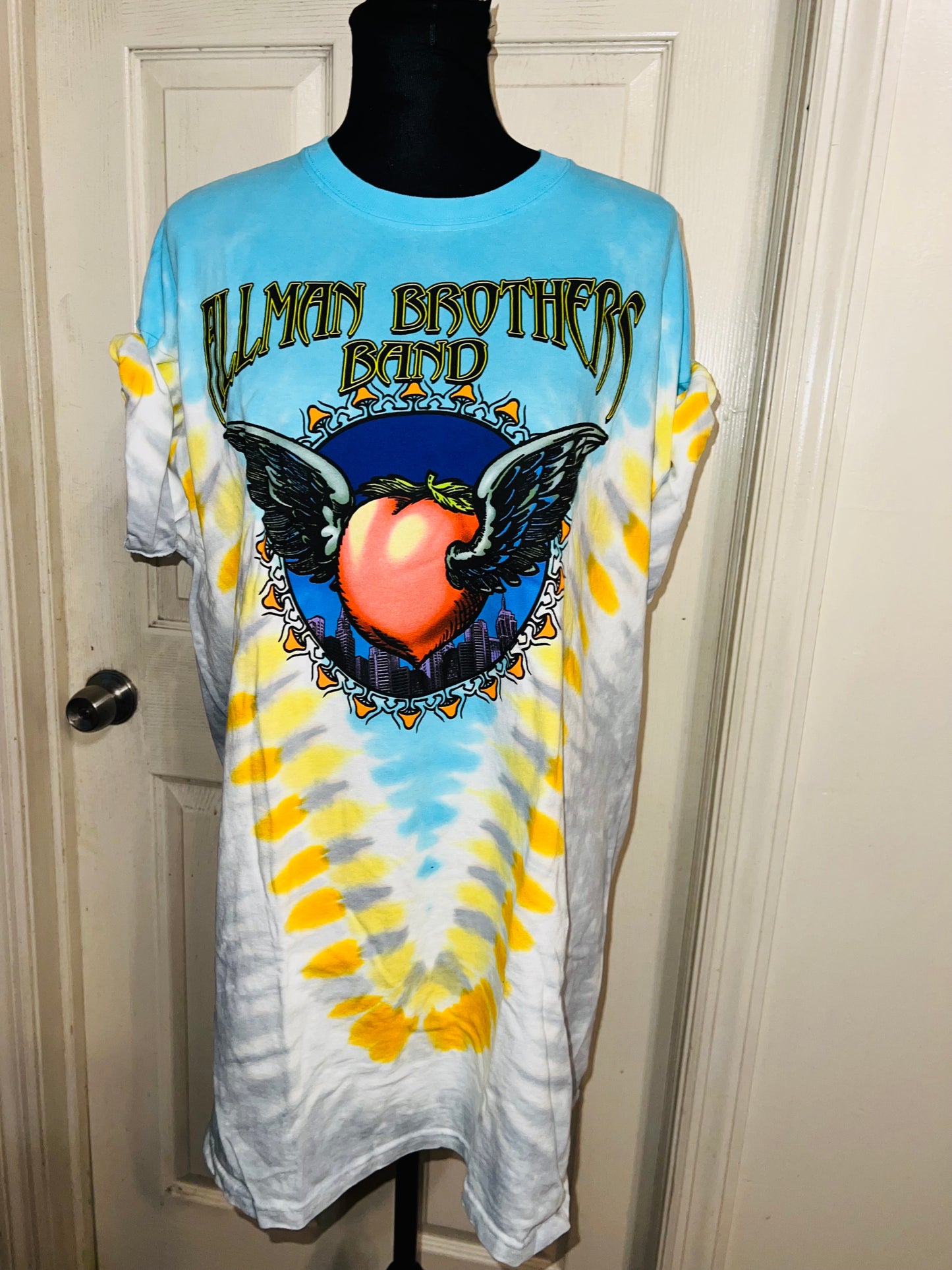 The Allman Brothers Band Double Sided Distressed Tee