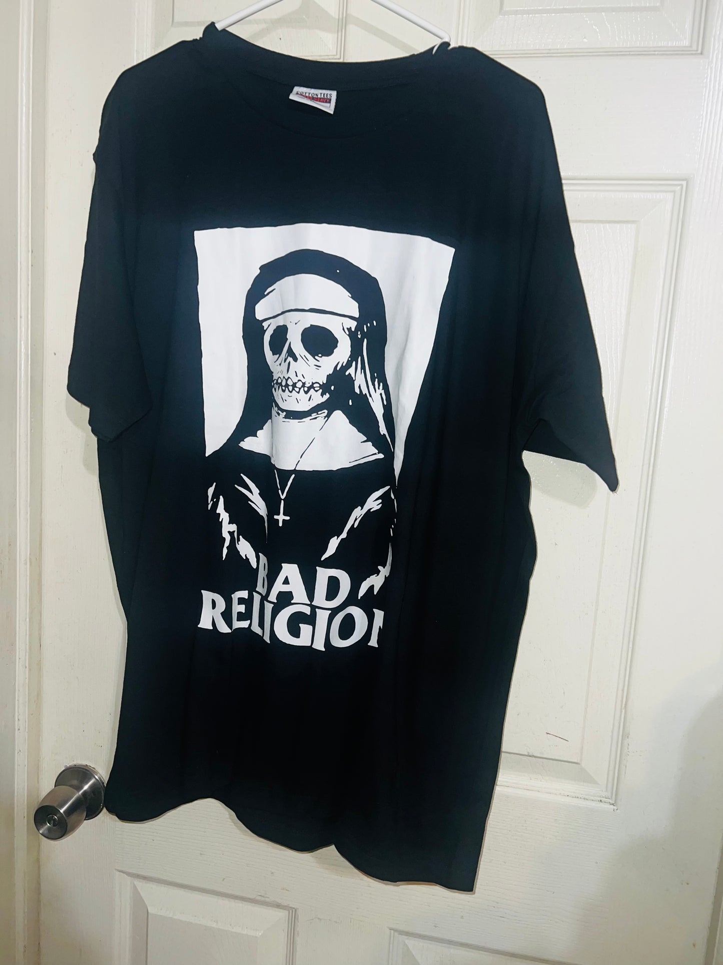 Bad Religion Oversized Distressed Tre