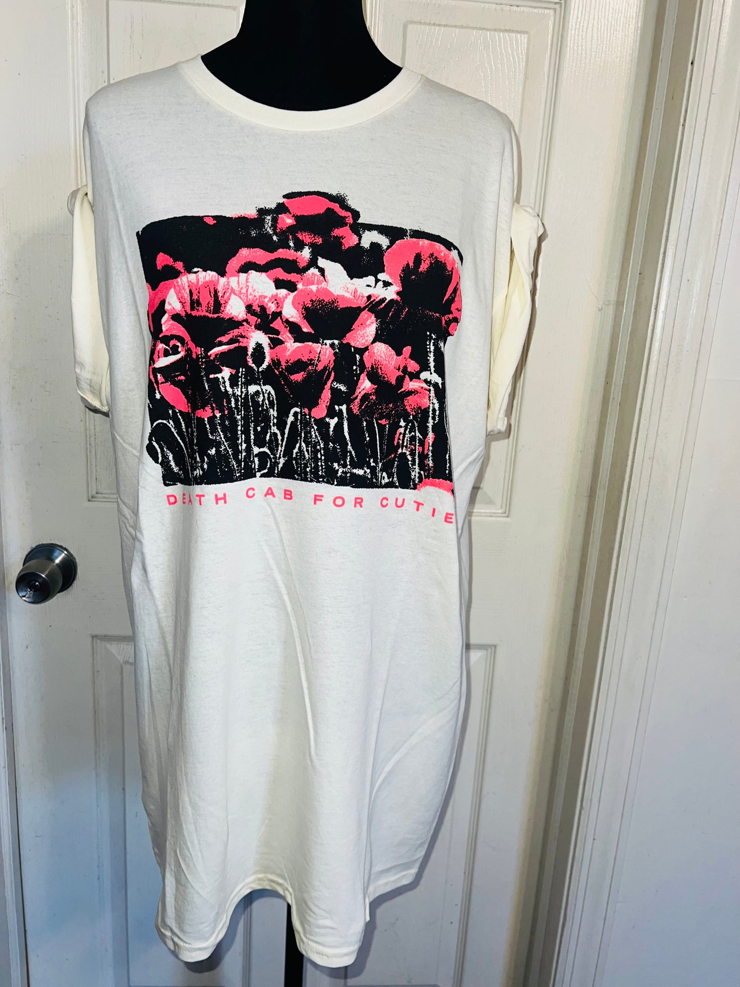 Death Cab for Cutie Oversized Distressed Tee