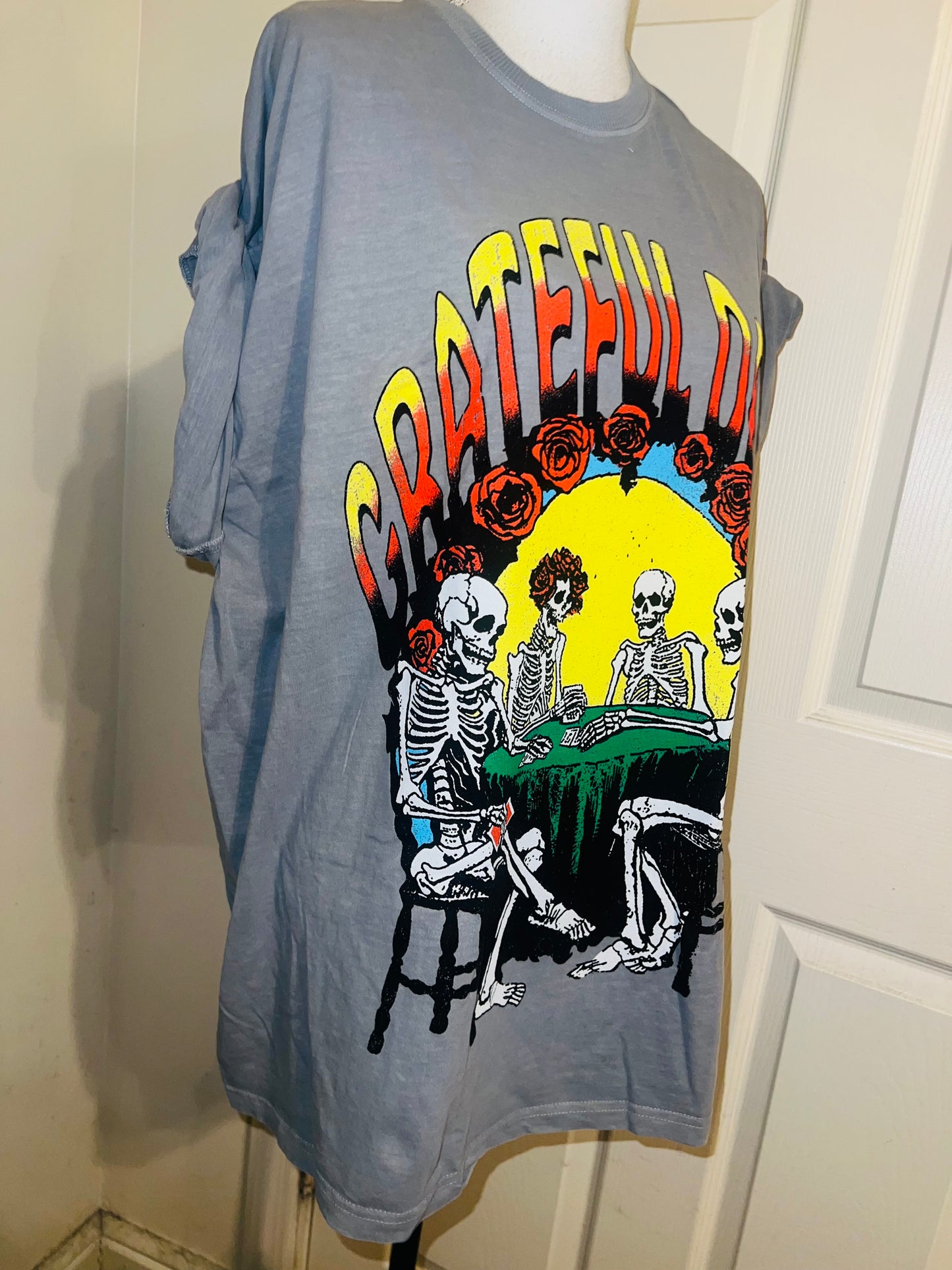 Grateful Dead Oversized Distressed Tee