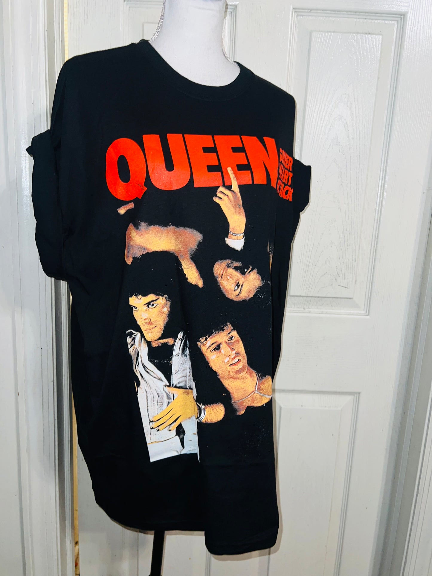Queen Oversized Distressed Tee