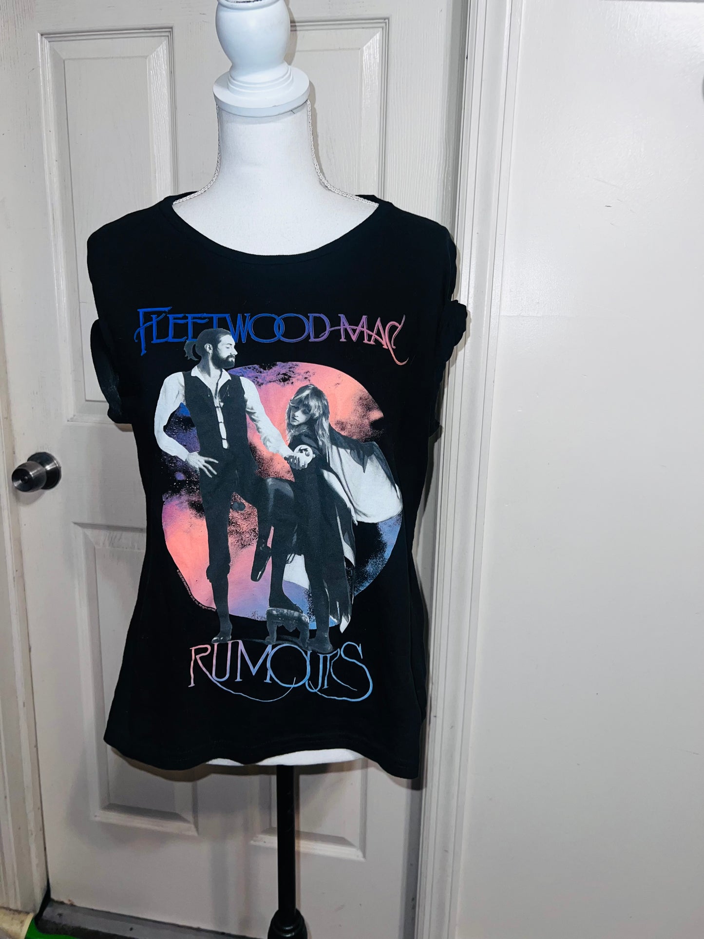 Fleetwood Mac Oversized Distressed Tee