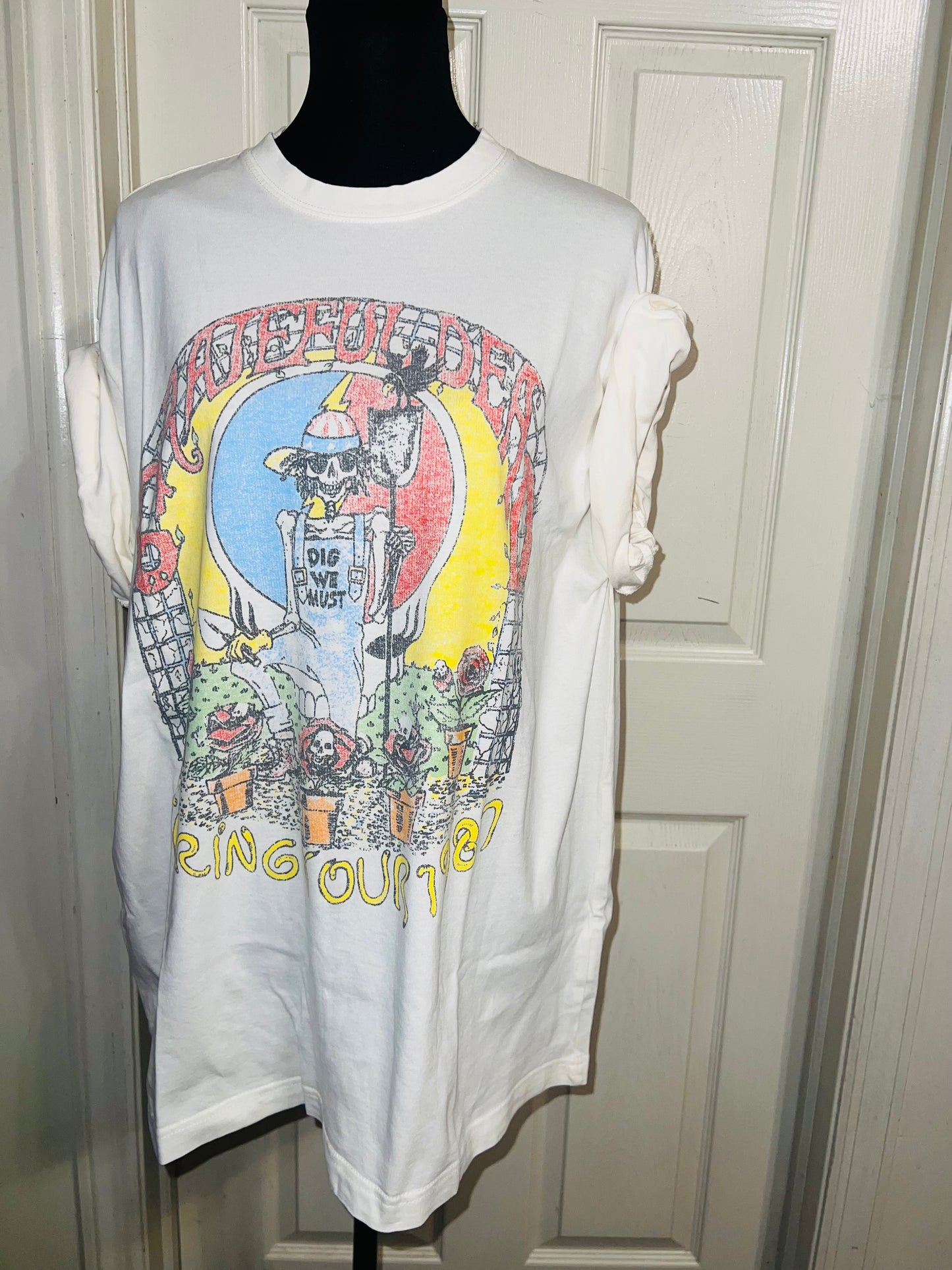 Grateful Dead Oversized Distressed Tee