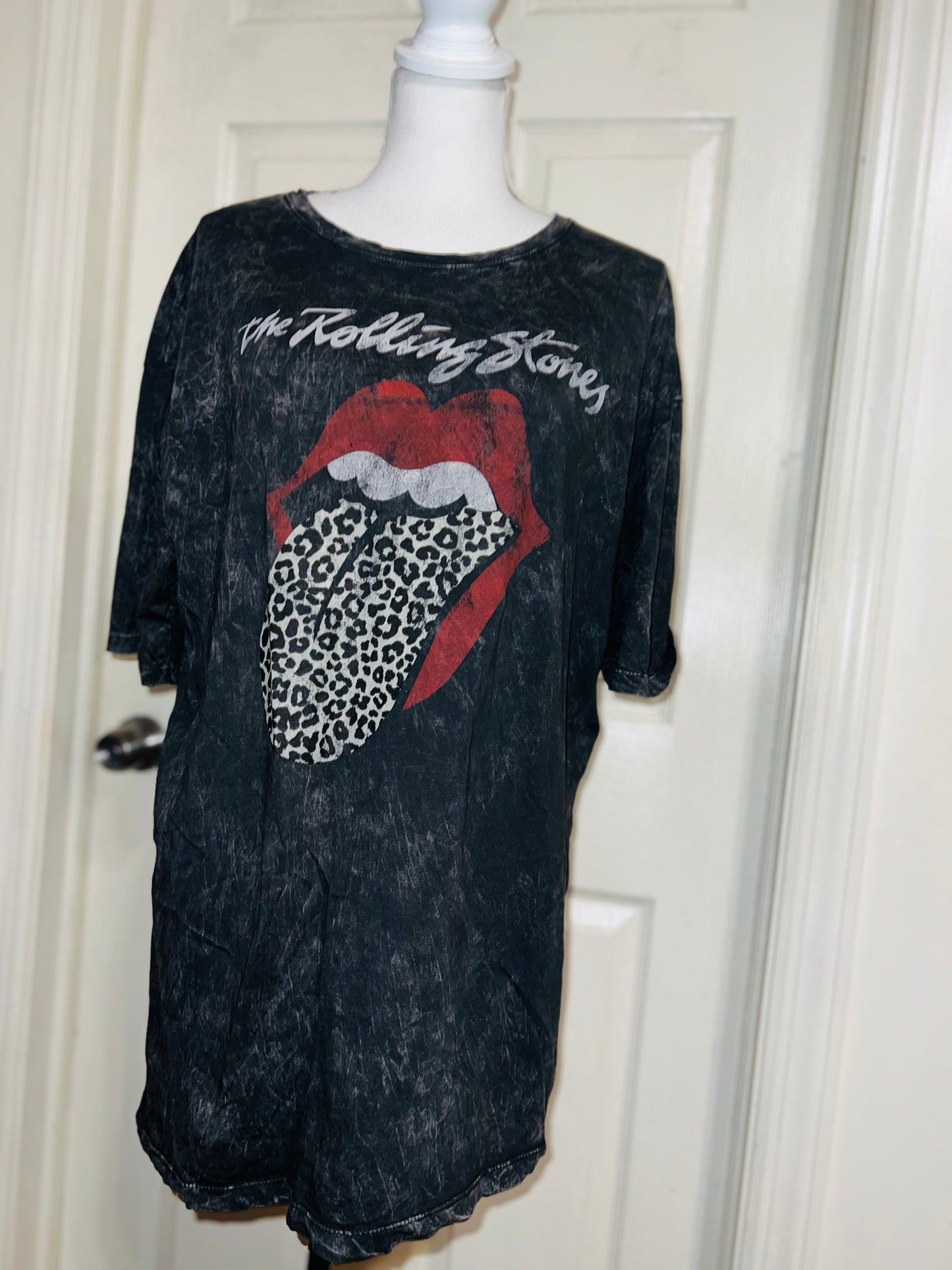 The Rolling Stones Oversized Distressed Tee