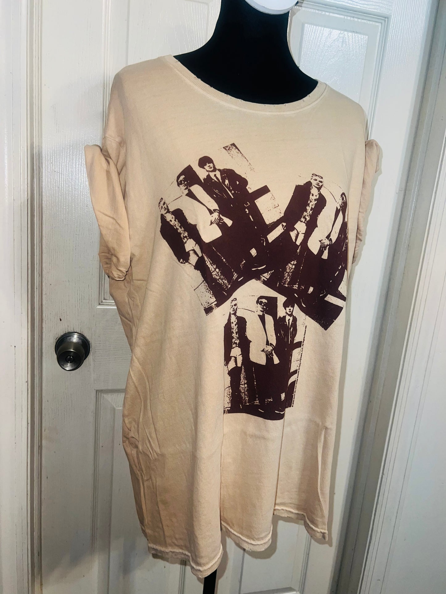 Blondie Double Sided Oversized Distressed Tee