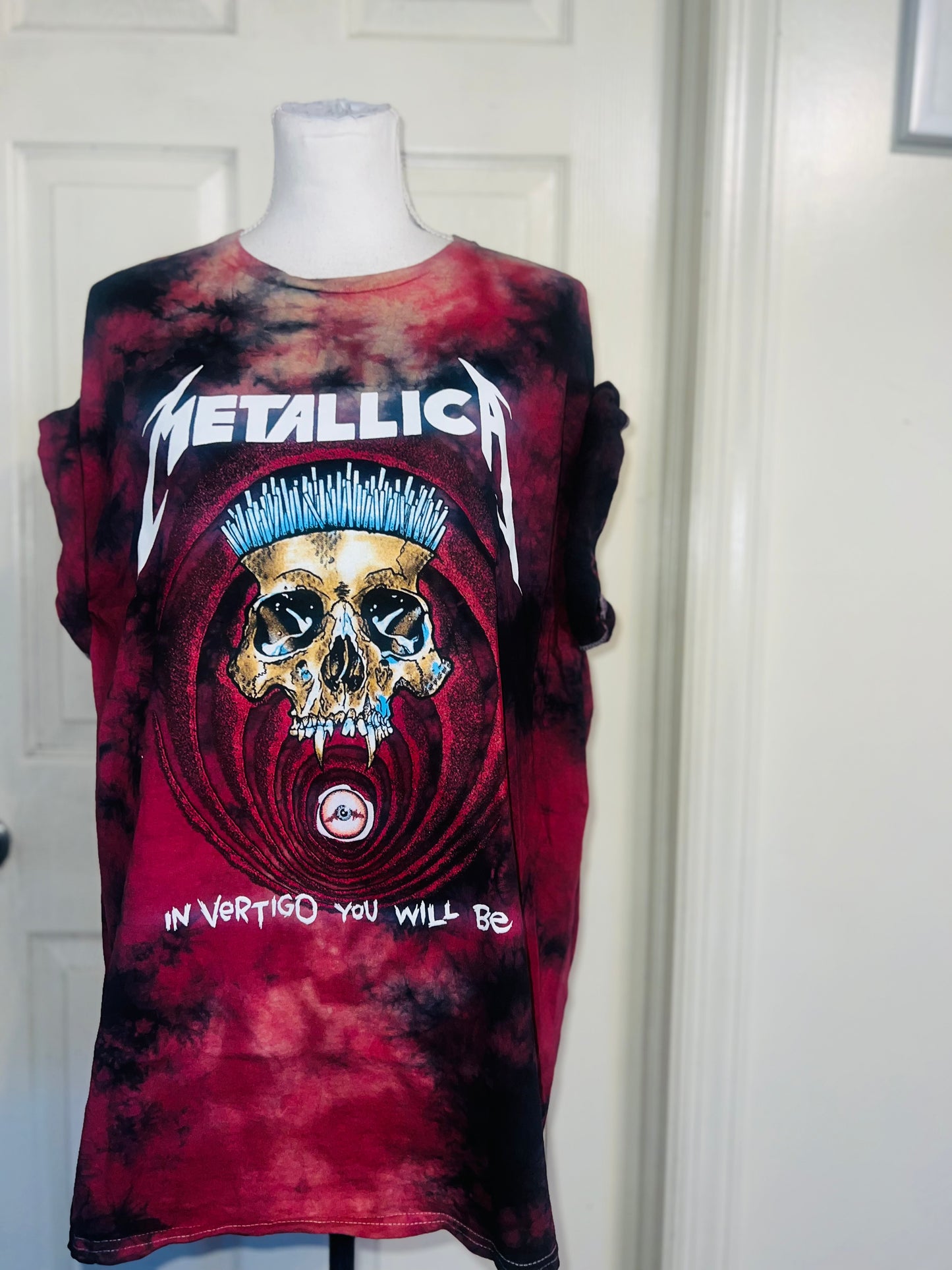 Metallica Oversized Distressed Tee