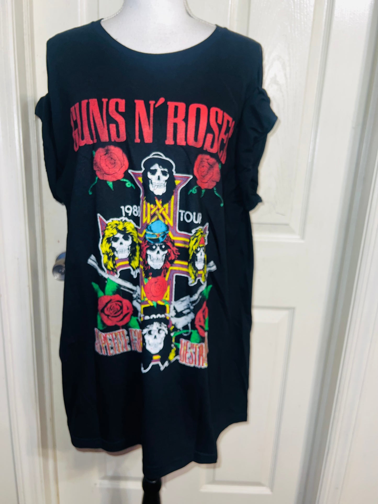 Guns N’ Roses Oversized Distressed Tee