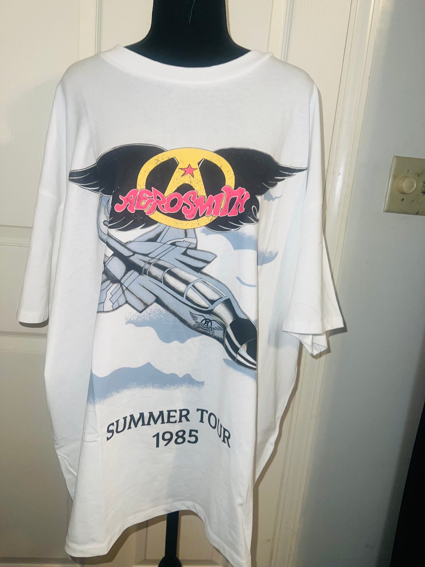 Aerosmith Double Sided Oversized Tee