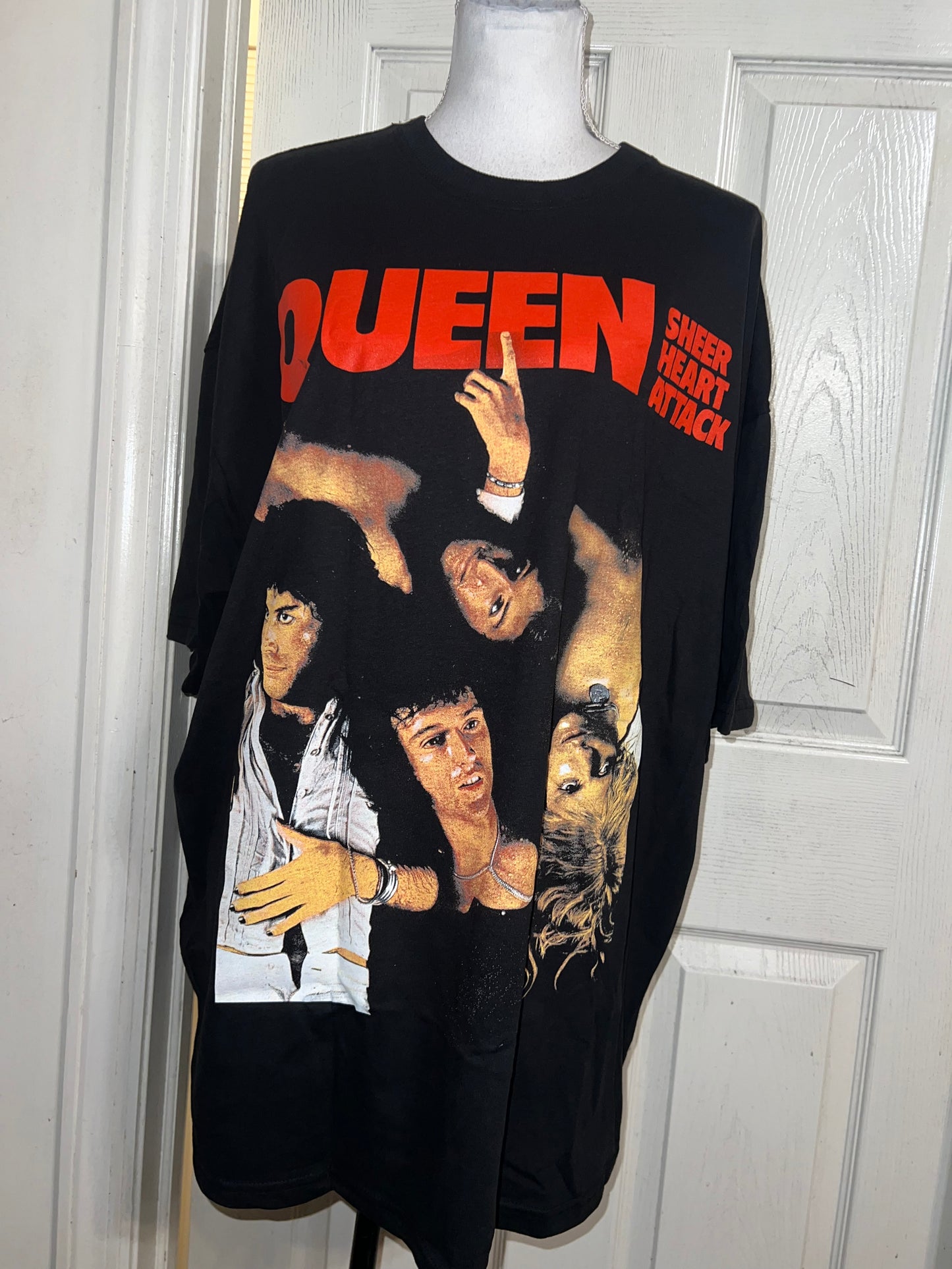 Queen Oversized Distressed Tee