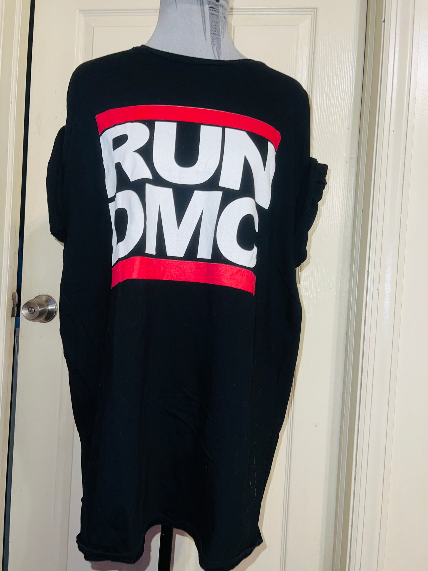 Run DMC Oversized Distressed Tee