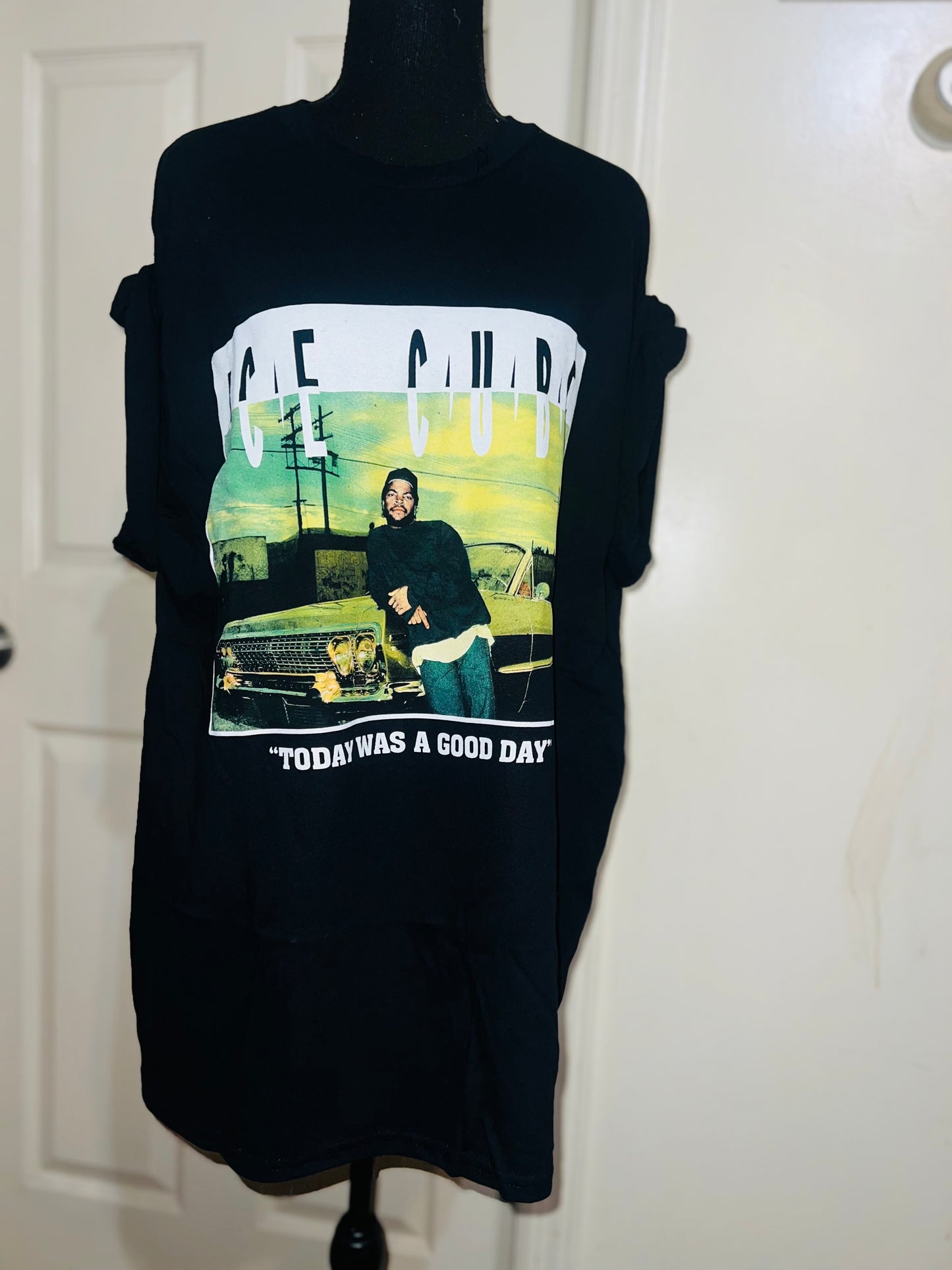 Ice Cube Oversized Distressed Tee