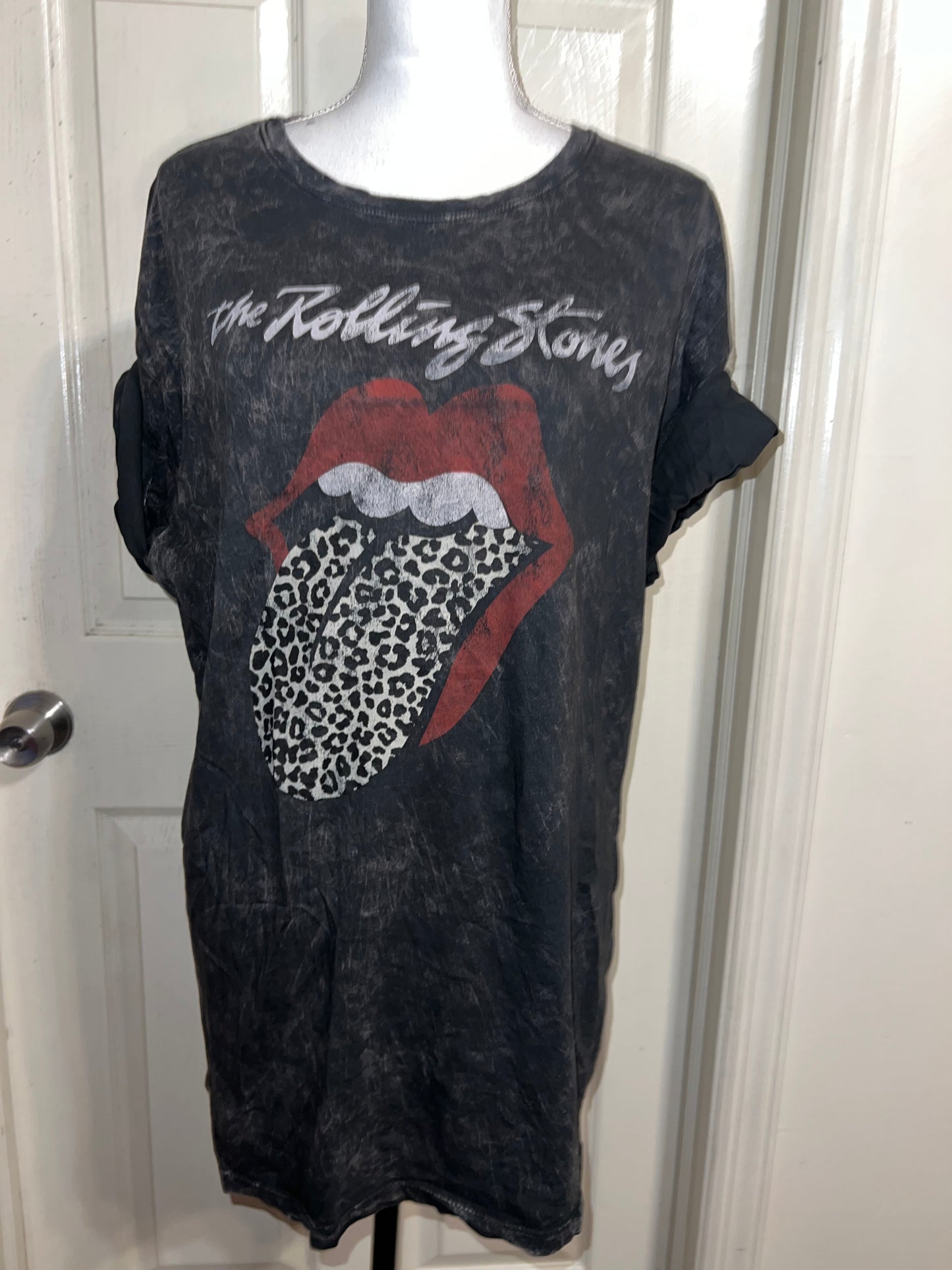 The Rolling Stones Oversized Distressed Tee