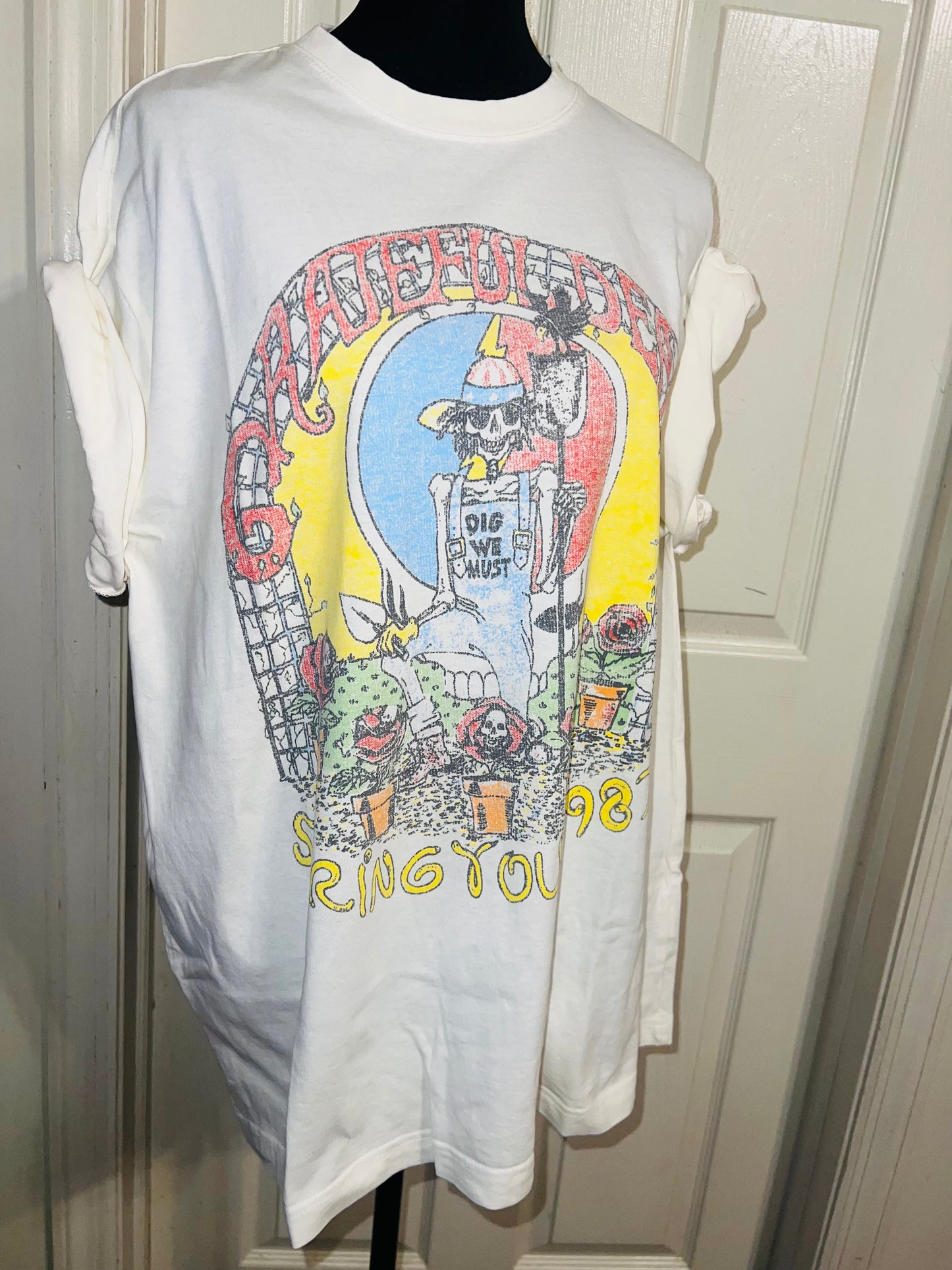 Grateful Dead Oversized Distressed Tee