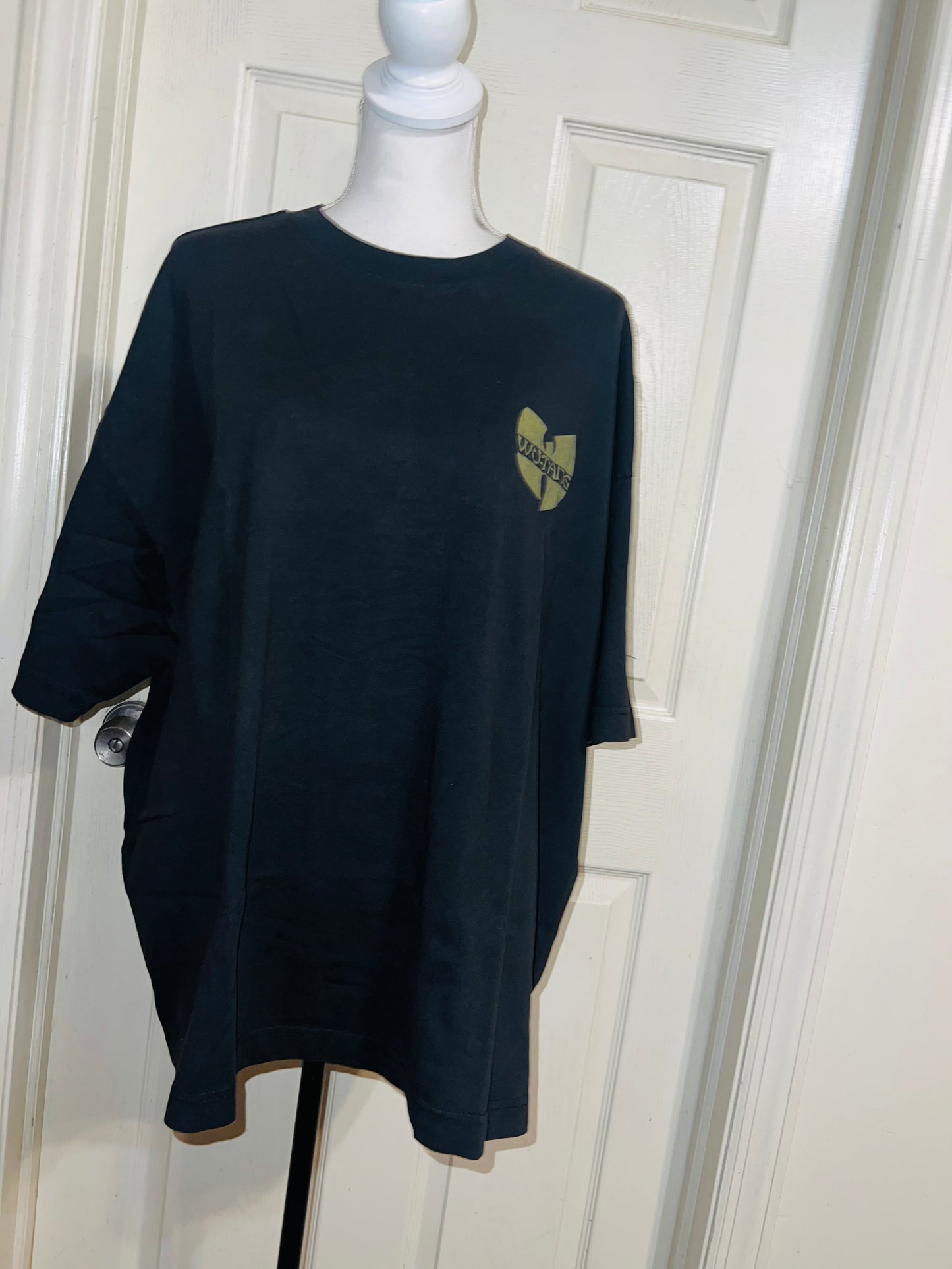 Wu-Tang Clan Double Sided Oversized Distressed Tee
