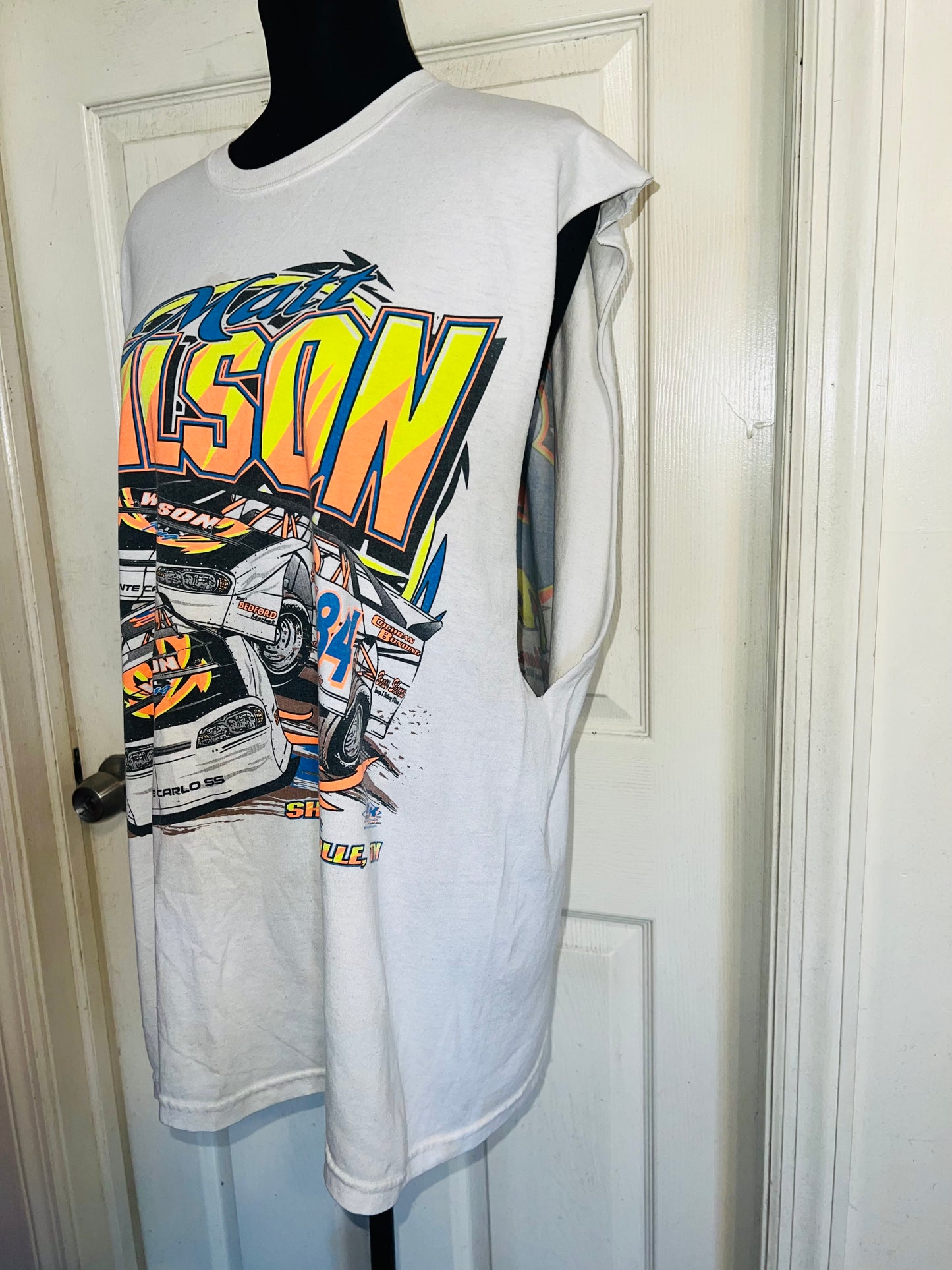 Matt Wilson Racing Double Sided Oversized Distressed Tank