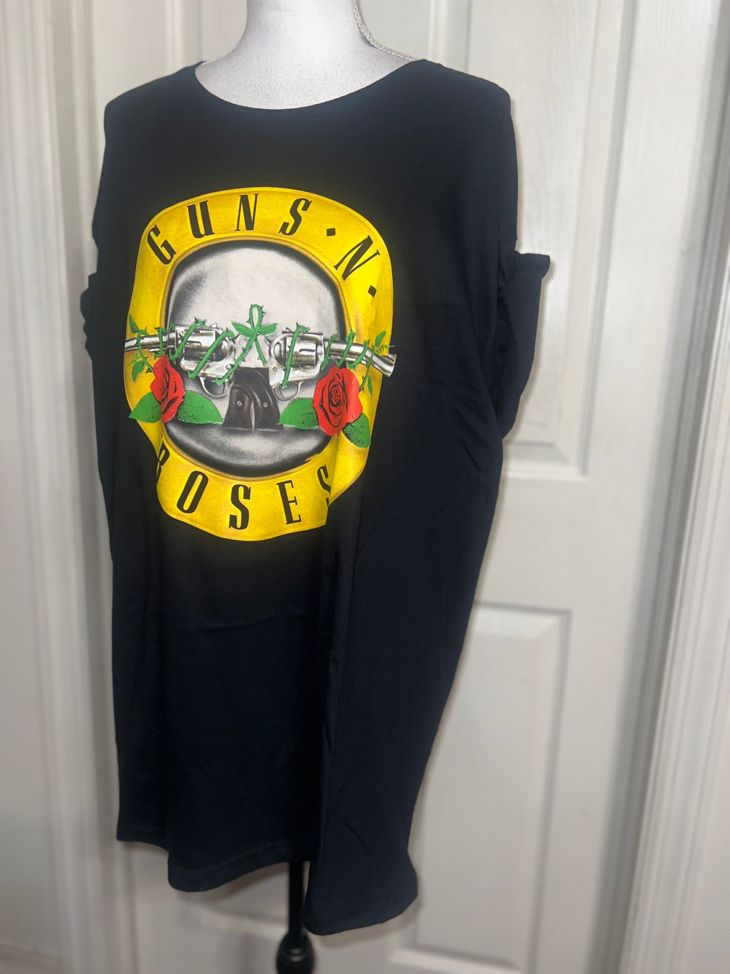 Guns n Roses Oversized Distressed Tee