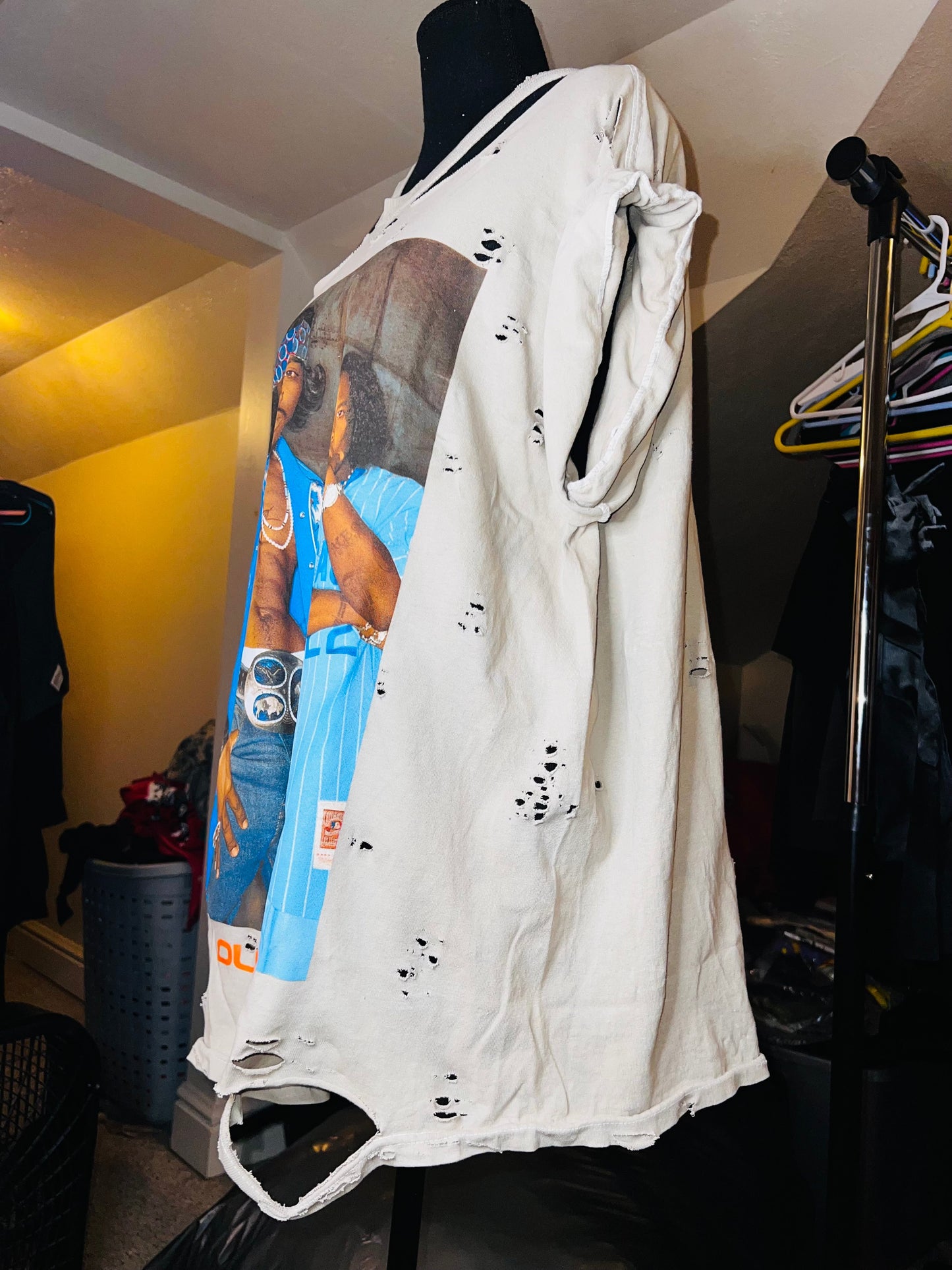 Outkast Oversized Distressed Tee
