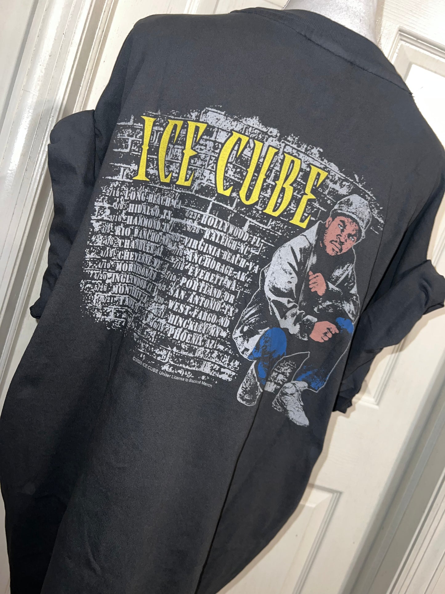 Ice Cube Double Sided Oversized Distressed Tee
