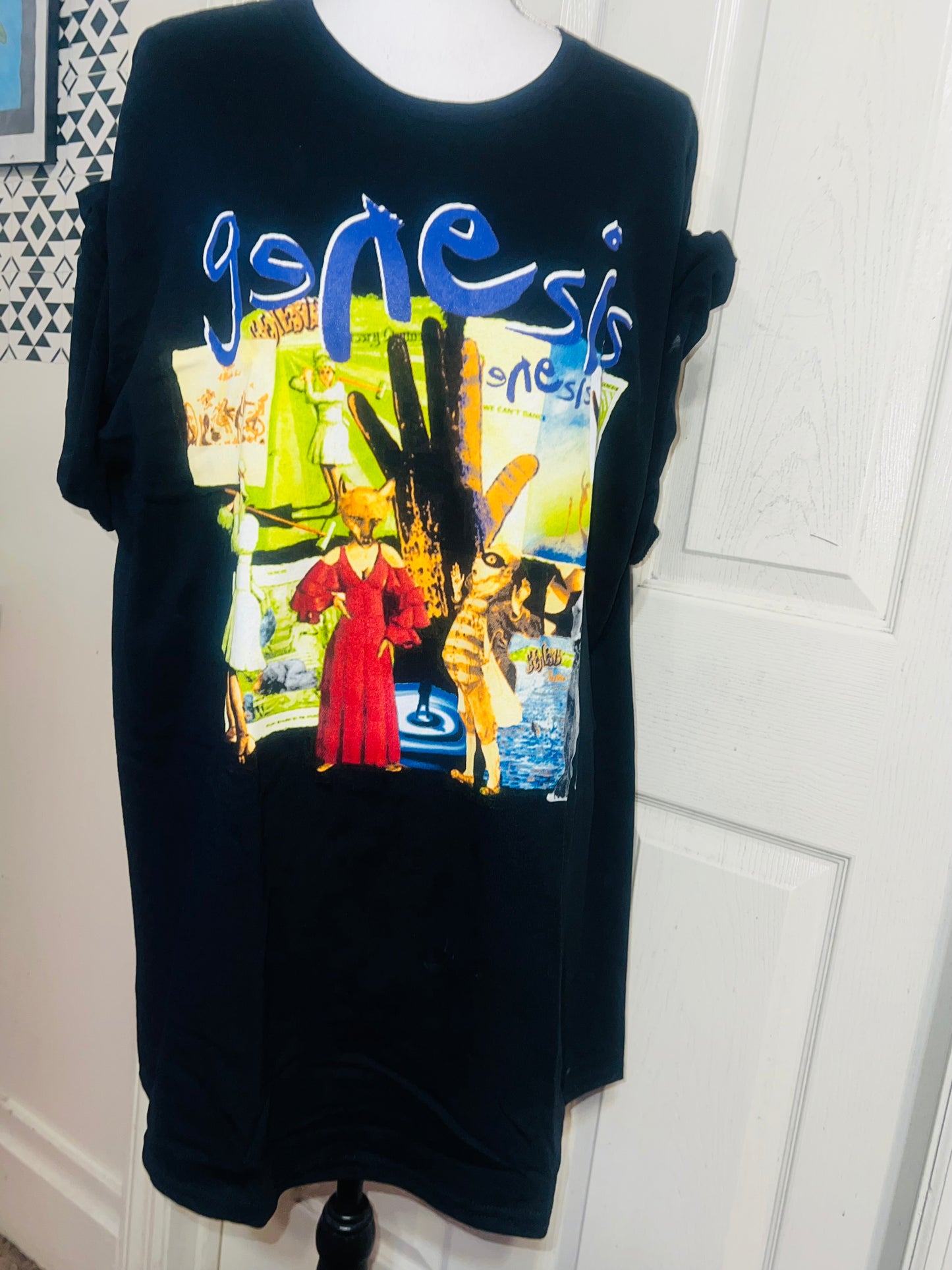 Genesis Oversized Double Sided Distressed Tee