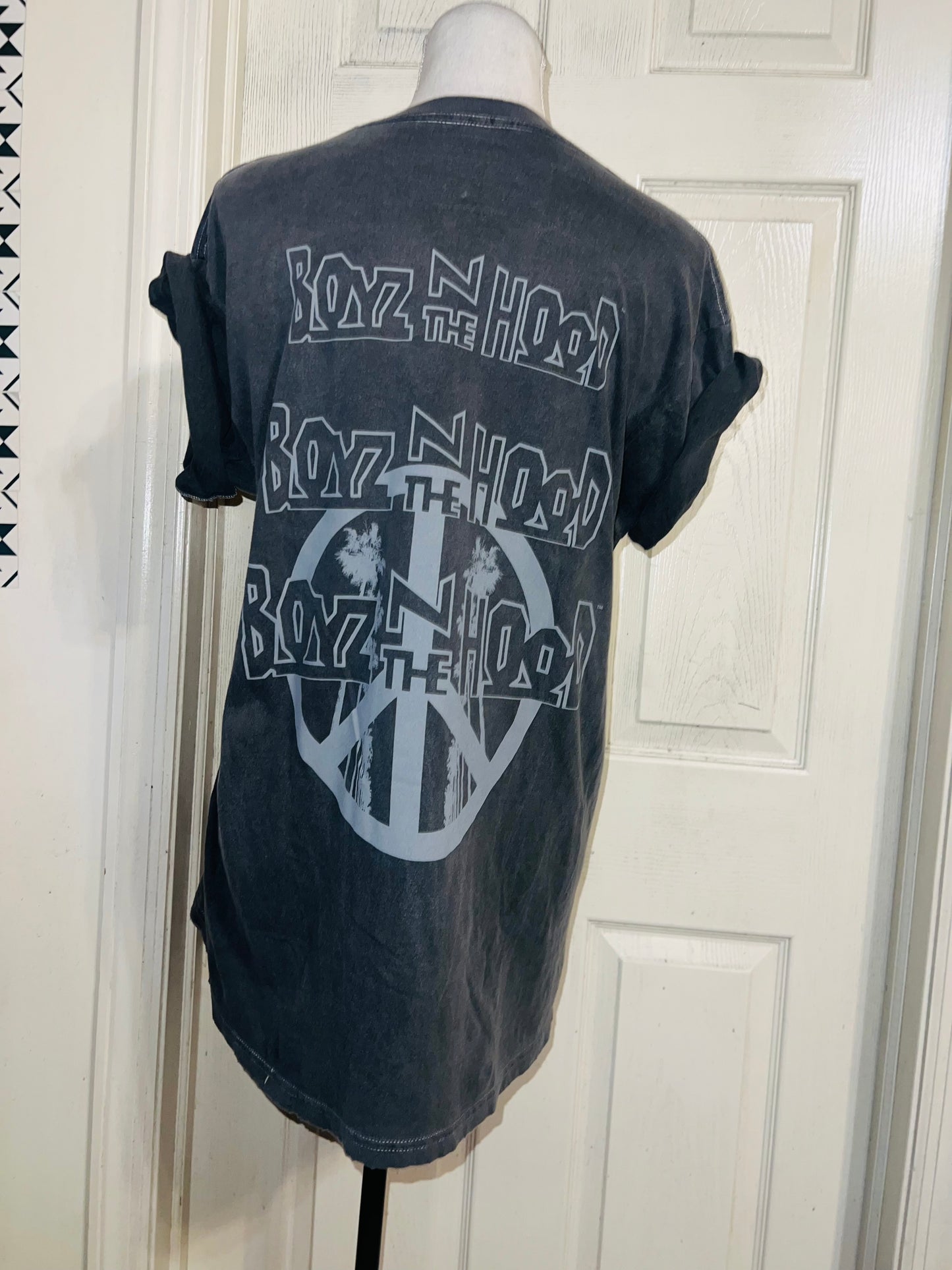 Boyz in The Hood Double Sided Oversized Distressed Tee