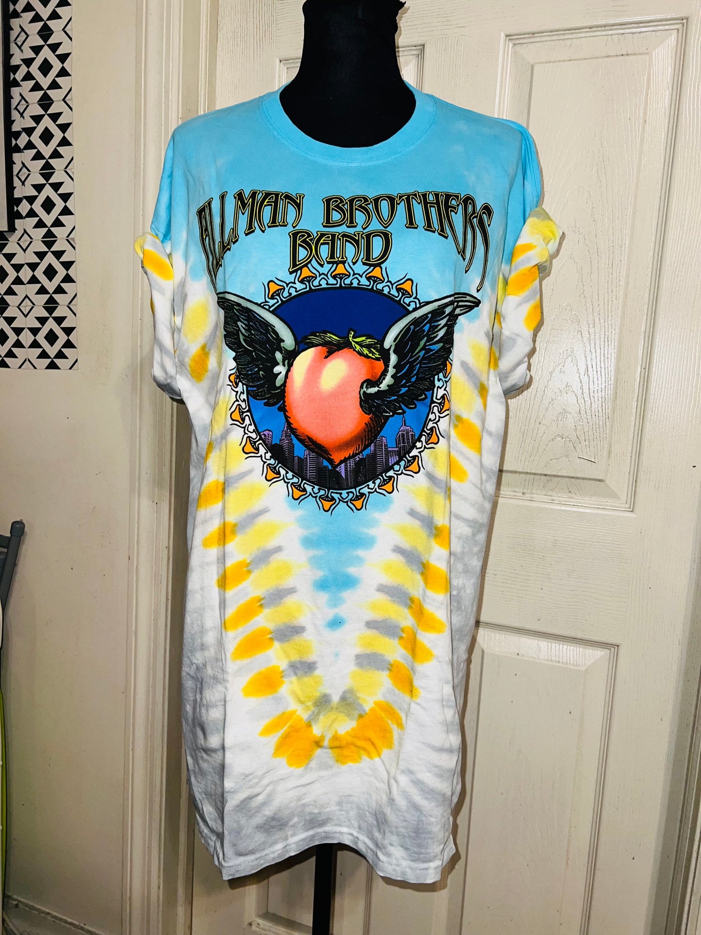 The Allman Brothers Band Double Sided Distressed Tee
